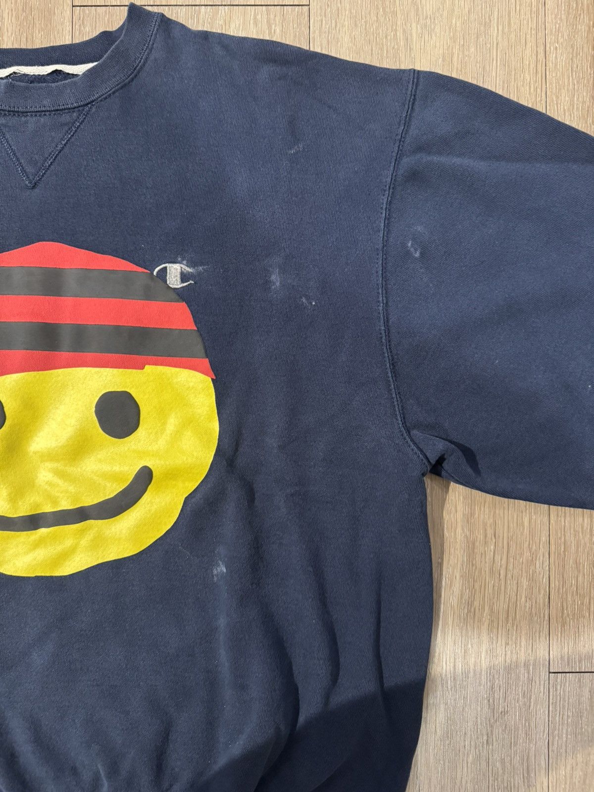 Cactus Plant Flea Market × DENIM TEARS CPFM Denim Tears Bandana Smiley Crewneck 1/1 Size US XL / EU 56 / 4 - 3 Thumbnail