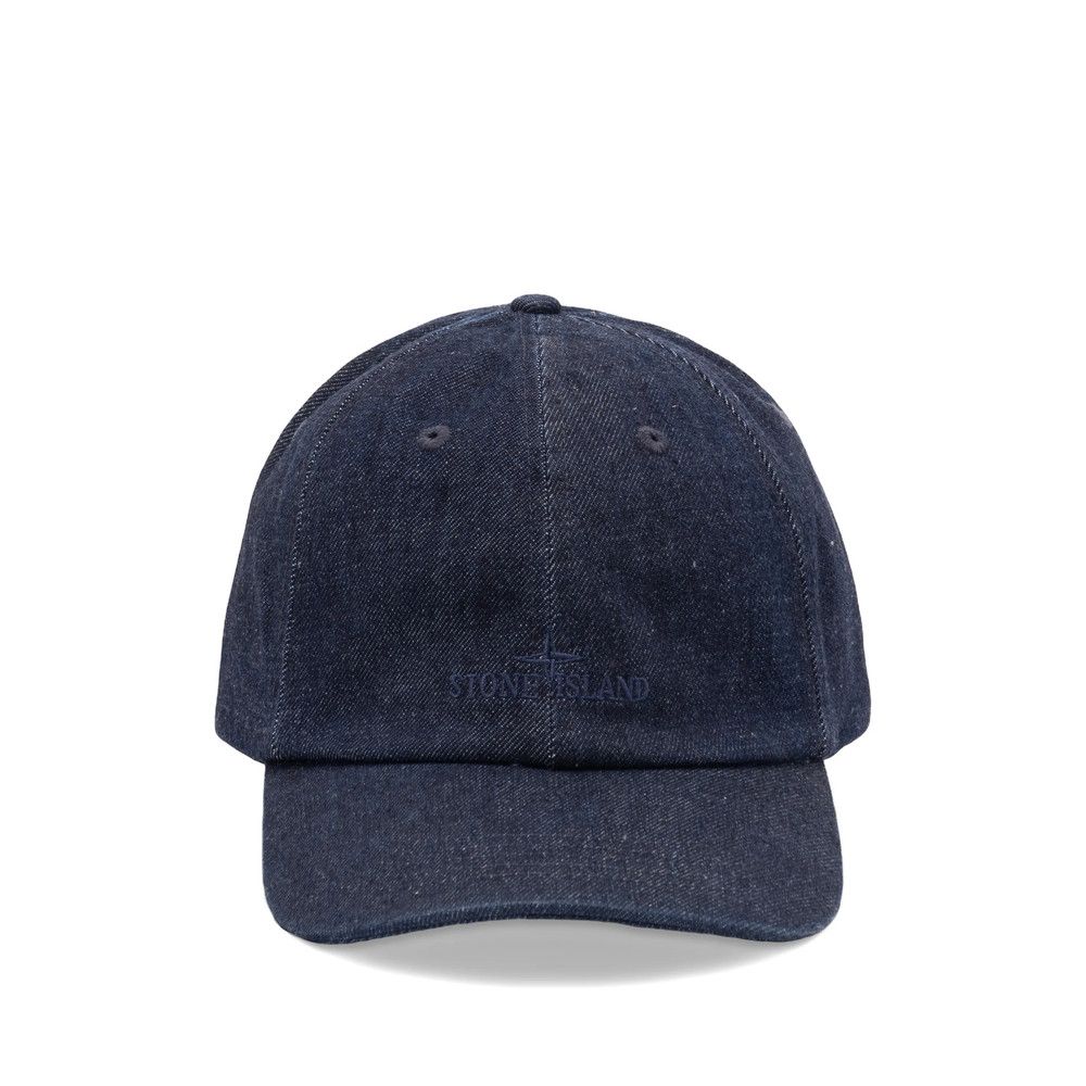 Stone Island Stone Island Denim BLUE Hats Size ONE SIZE - 1 Thumbnail