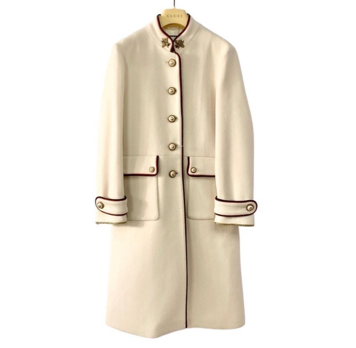 Gucci Gucci Double G Button Coat-2506 Size L / US 10 / IT 46 - 1 Thumbnail