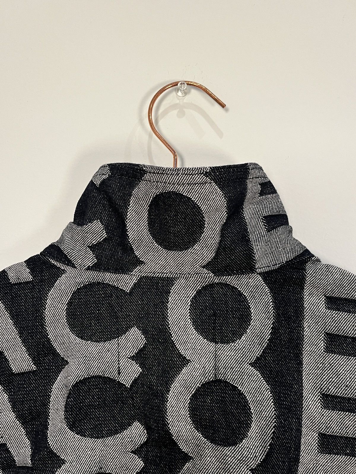 Marc Jacobs Marc Jacobs Raw Denim Monogram Jacket (unisex) Size US L / EU 52-54 / 3 - 9 Thumbnail