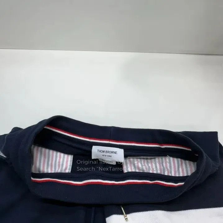 Thom Browne Thom Browne Classic Stripe Navy Cycling Shorts. Size US 26 / EU 42 - 5 Thumbnail