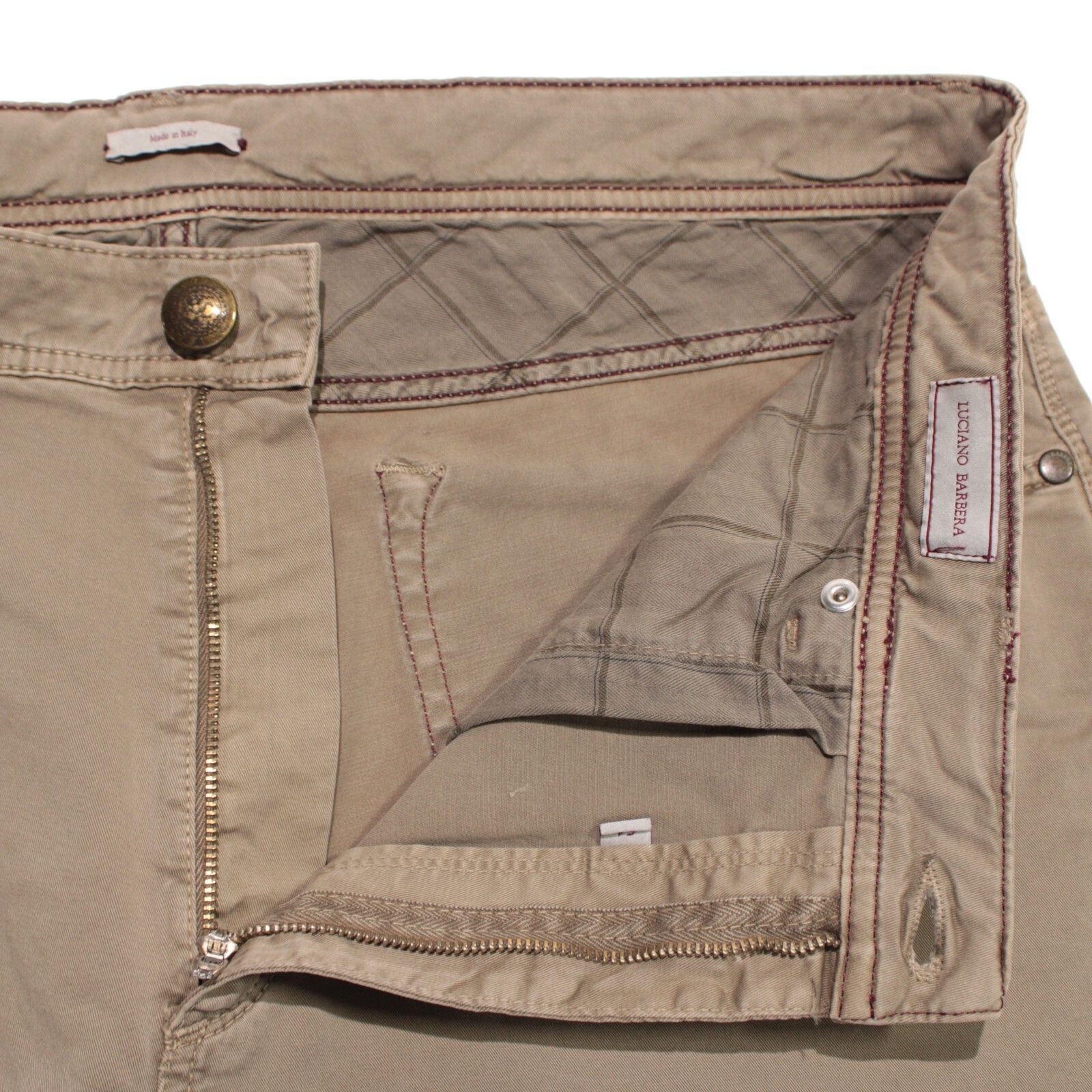 Luciano Barbera Luciano Barbera New with tags Chino Size 38 US In Beige Size US 38 / EU 54 - 3 Thumbnail