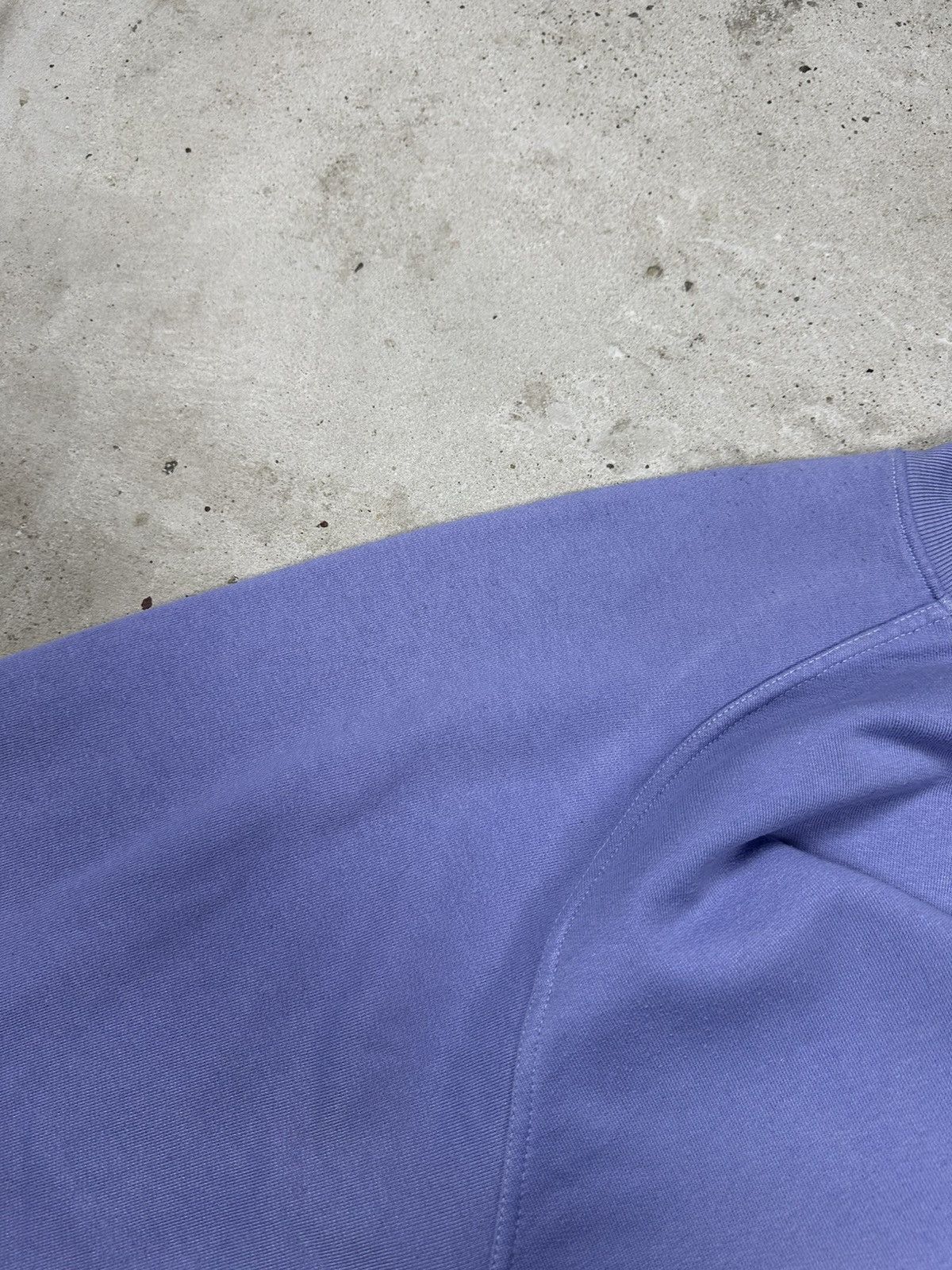 Adidas × Vintage Vintage 90s Adidas Boxy Fit Purple Faded Crewneck Sweatshirt Size US L / EU 52-54 / 3 - 8 Thumbnail