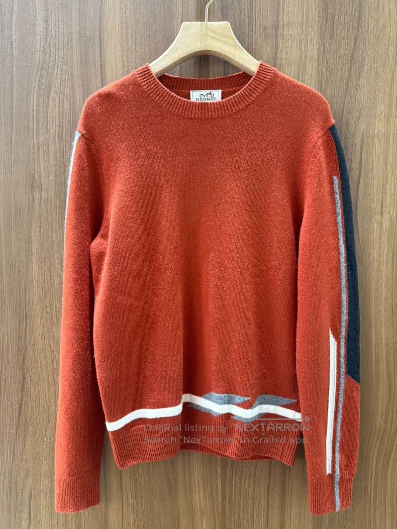 Hermes Hermes Men's knitted sweater Size US S / EU 44-46 / 1 - 1 Thumbnail
