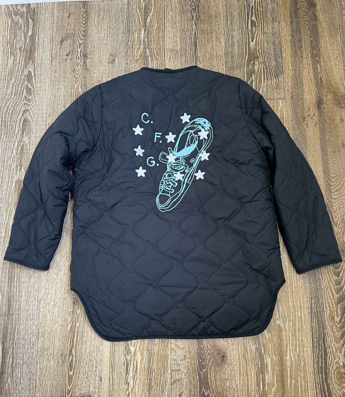 Converse × Golf Wang × Tyler The Creator Camp Flog Gnaw 2024 Converse Quilted Jacket Size US L / EU 52-54 / 3 - 1 Thumbnail