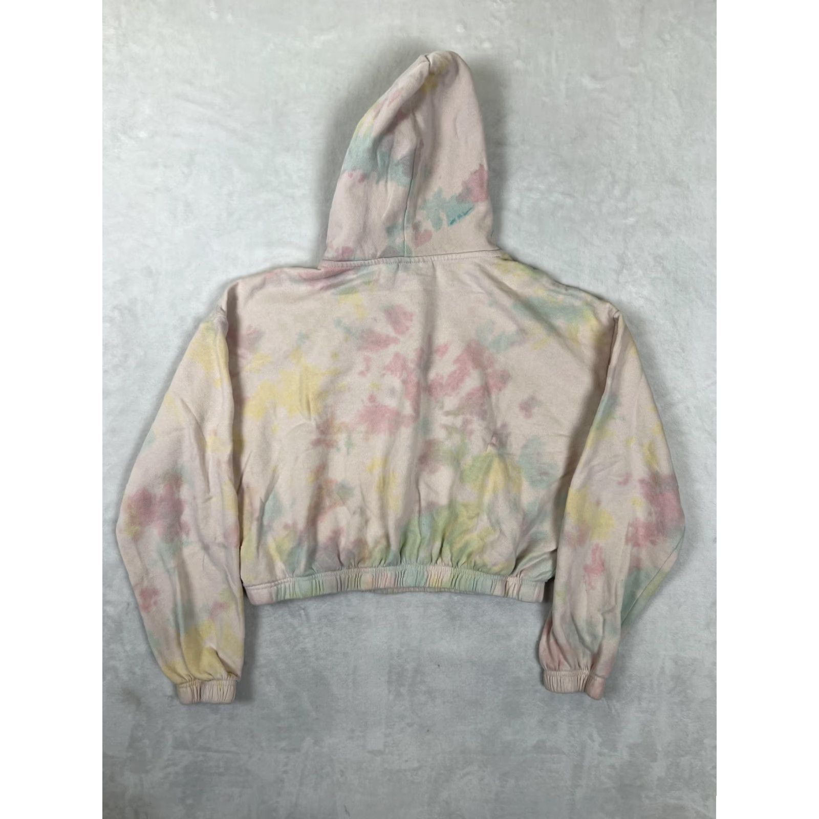 Vintage Keith Haring Hoodie Womens L Tie-Dye Fleece Pullover Graphic Batik Art Crew Neck Hooded I Imagine Size L / US 10 / IT 46 - 6 Thumbnail