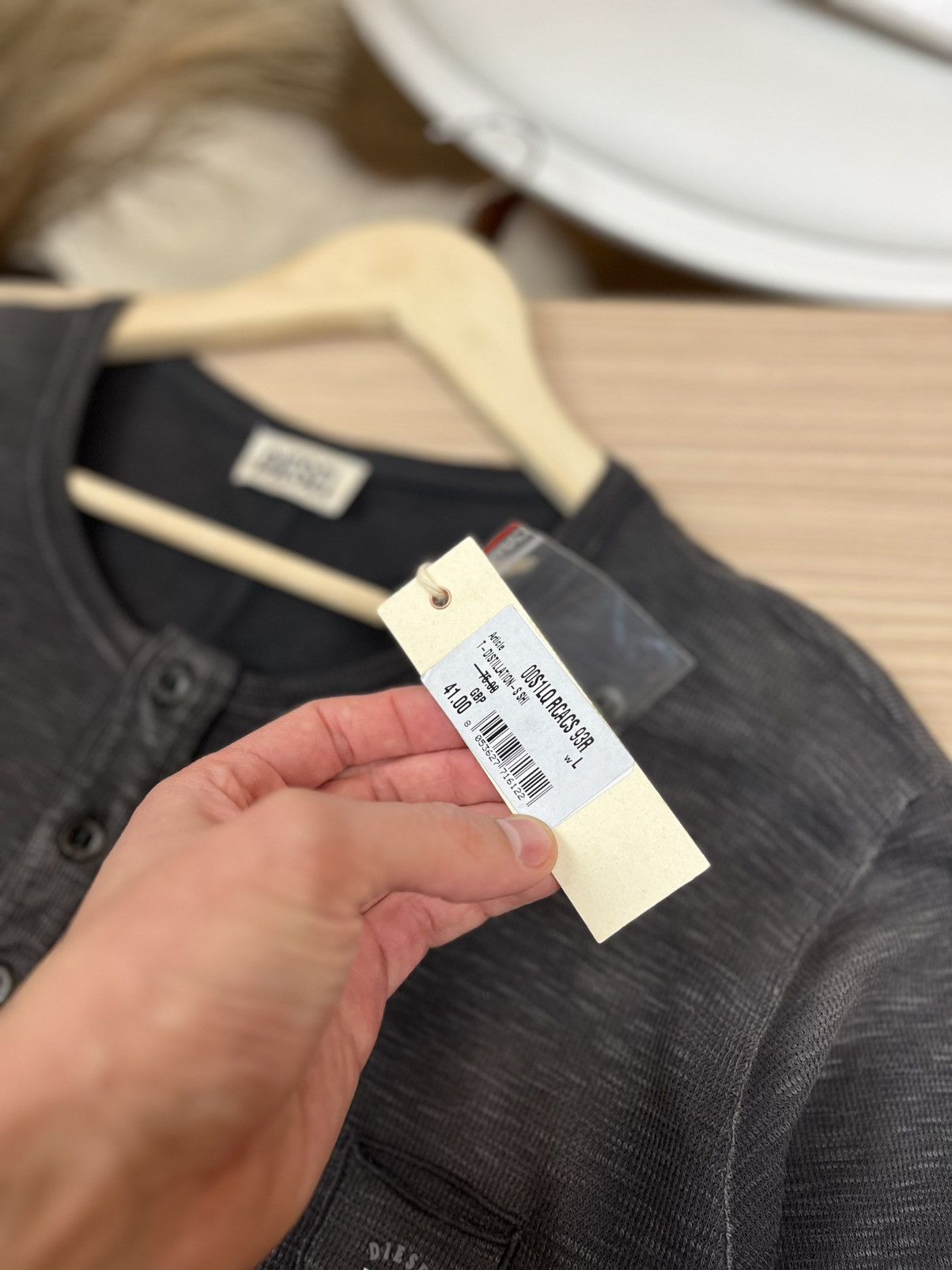 Diesel × Japanese Brand × Vintage Y2K Vintage Diesel Tee Shirt Archive Hype Size US L / EU 52-54 / 3 - 7 Thumbnail