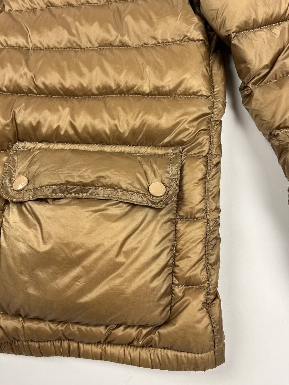 Moncler Moncler Lans Down Jacket Bronze Gold Women’s Lightweight Size S / US 4 / IT 40 - 6 Thumbnail