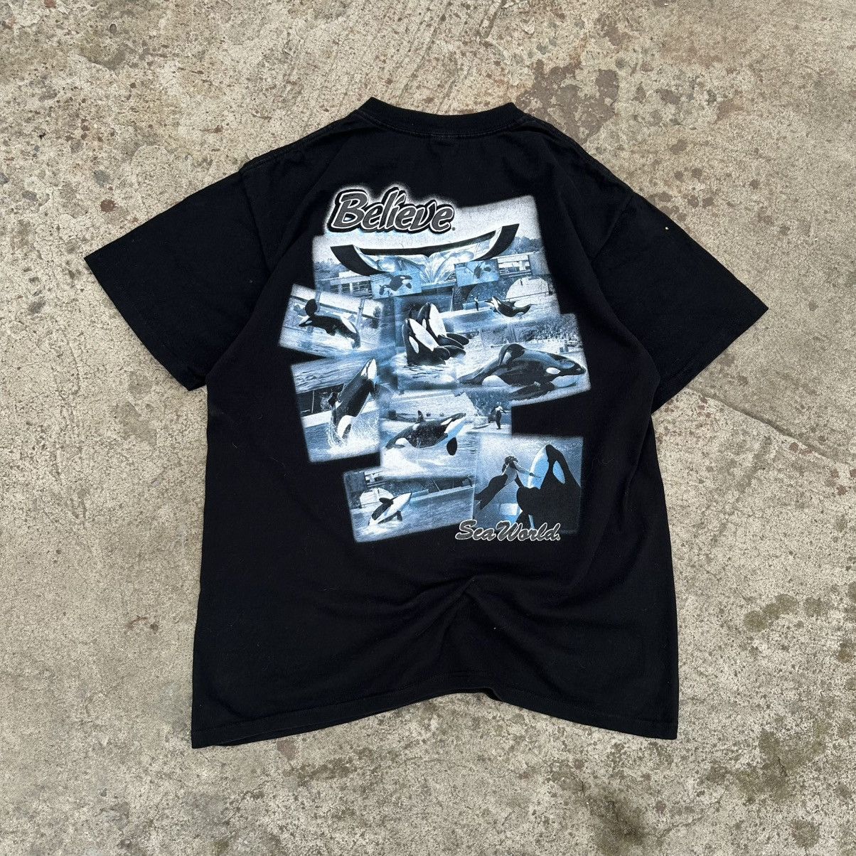 Anvil × Vintage Vintage Believe Sea World Anvil T-shirts 00s USA Kasatka Size US M / EU 48-50 / 2 - 1 Thumbnail