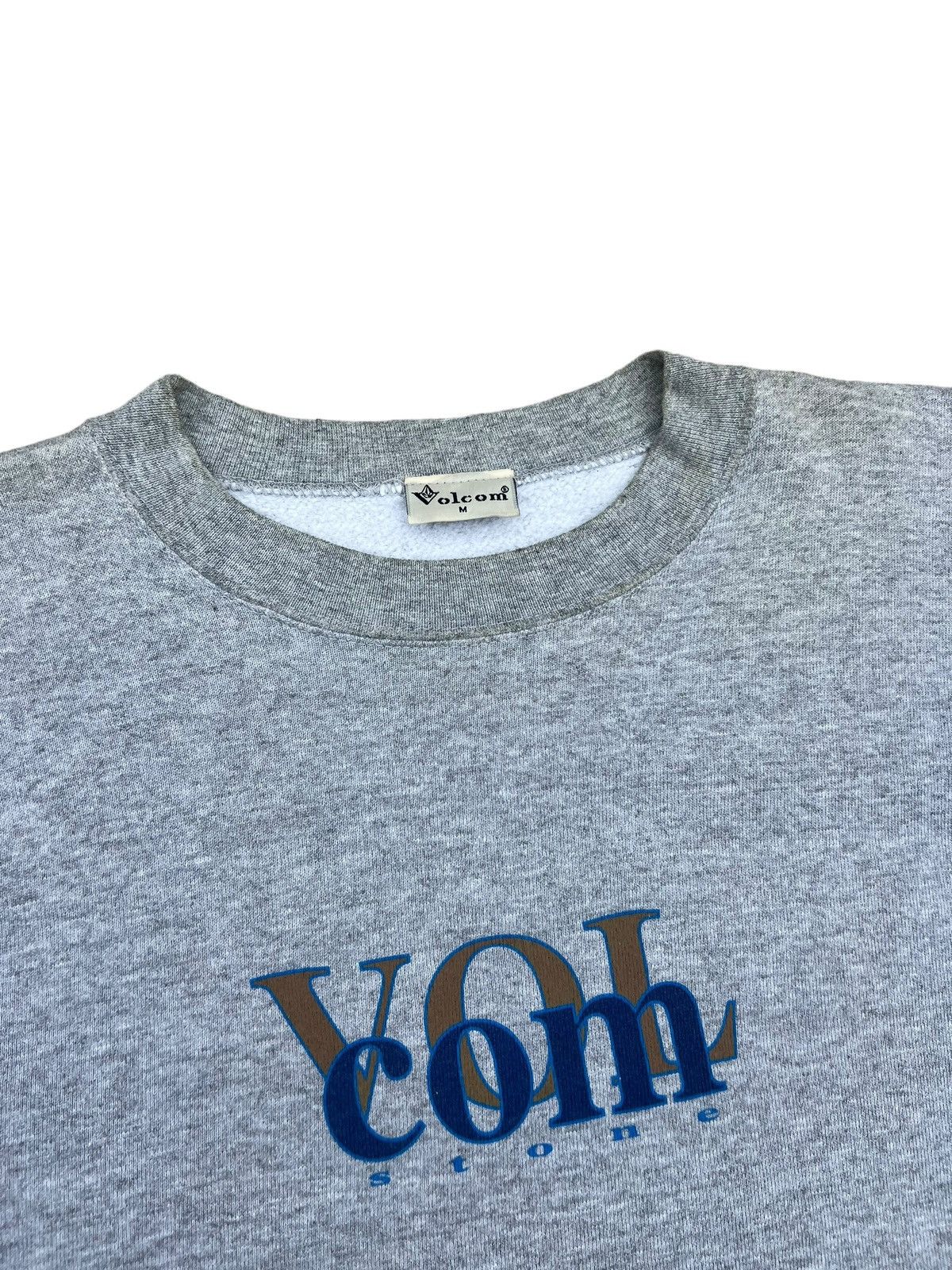 Vintage Vintage 90s Volcom Stone Spell Out Sweatshirt Size US M / EU 48-50 / 2 - 4 Thumbnail