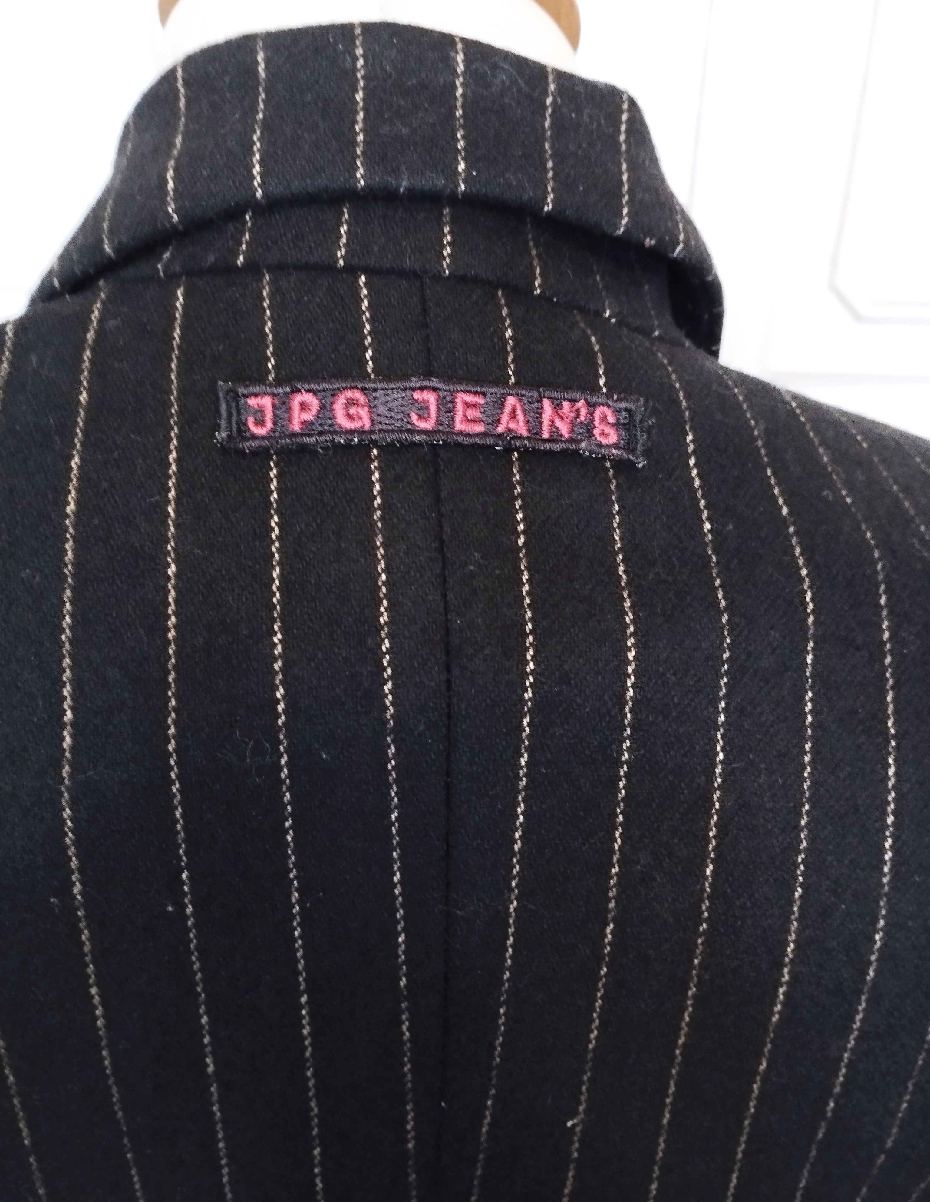 Jean Paul Gaultier Veste Laine Denim T S/M