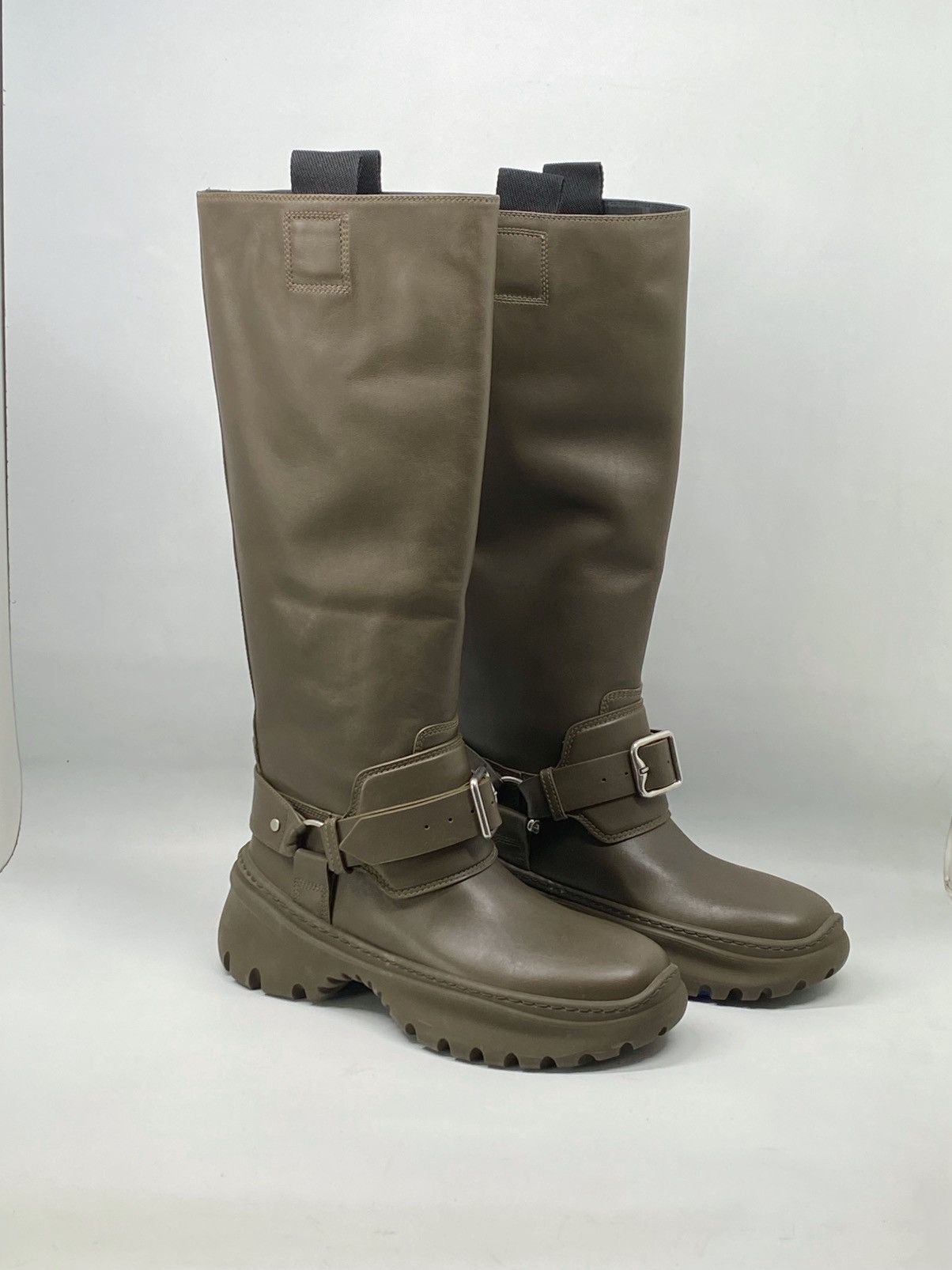 Burberry Burberry Stomp Knee-High Leather Boots size 37 Size US 7 / IT 37 - 7 Thumbnail
