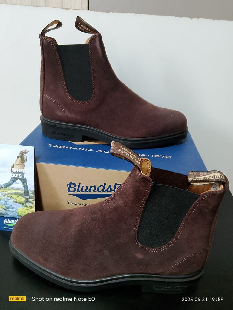 Blundstone Blundstone Chelsea - Dress Brown Waxed #2021# Tg:43 Tg:43. Size US 9.5 / EU 42-43 - 1 Thumbnail
