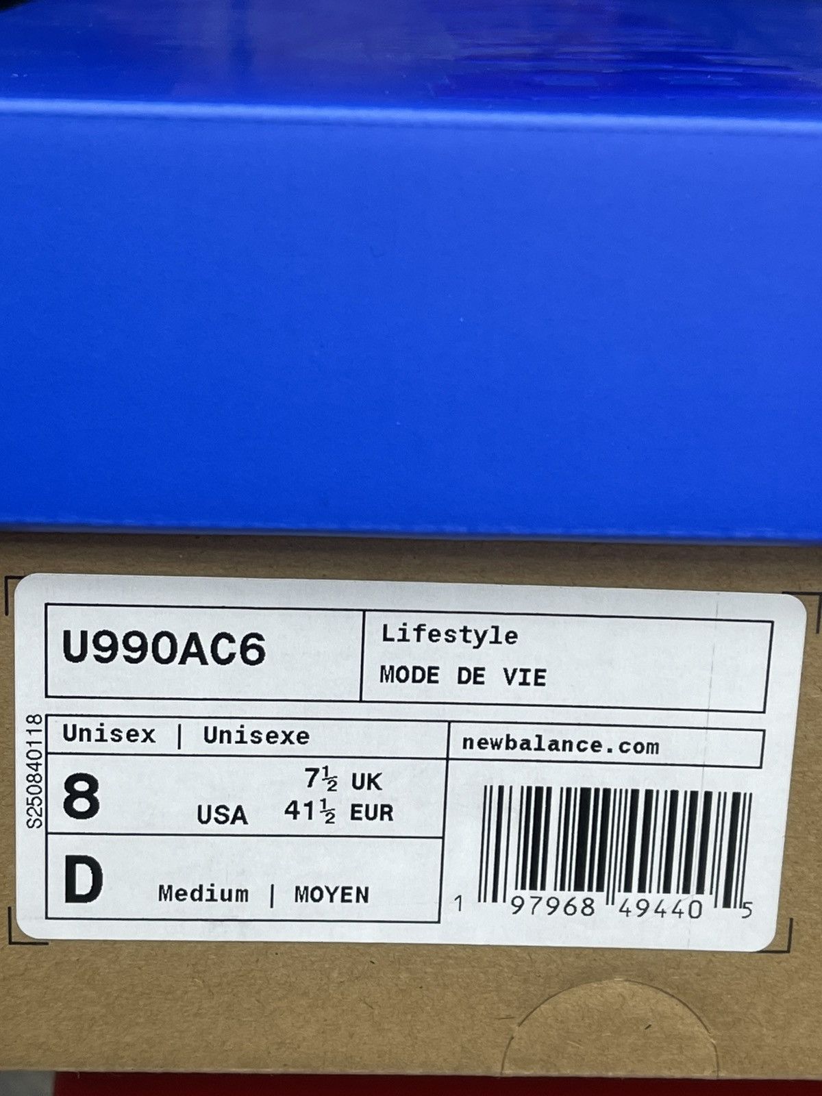 New Balance Size 8 - New Balance 990v6 MiUSA Action Bronson Untitled Size US 8 / EU 41 - 12 Thumbnail