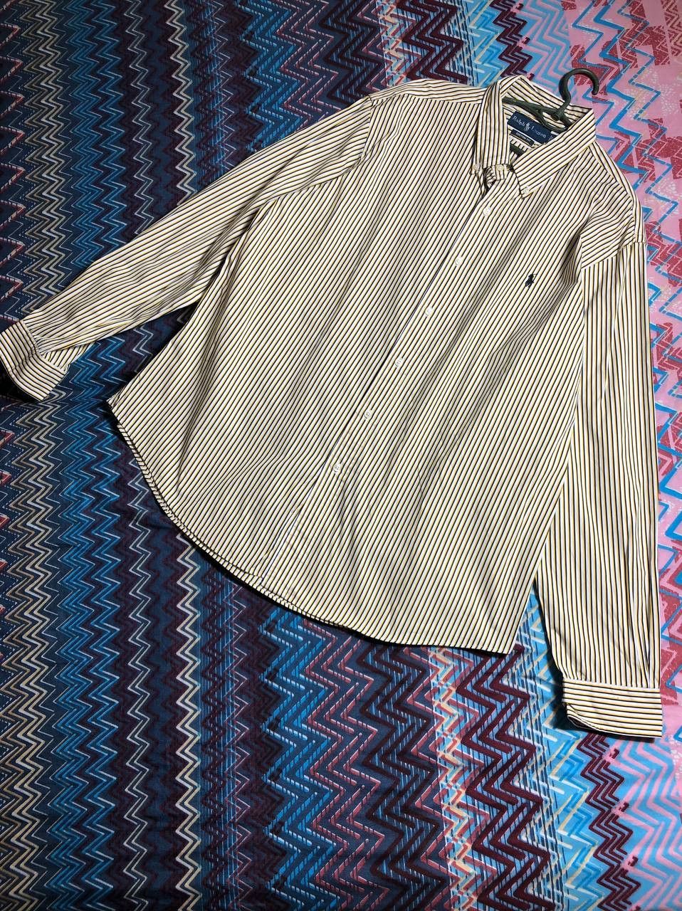 Polo Ralph Lauren × Ralph Lauren × Vintage Vintage POLO RALPH LAUREN Button Up Shirt rare 90s Size US XXL / EU 58 / 5 - 6 Thumbnail