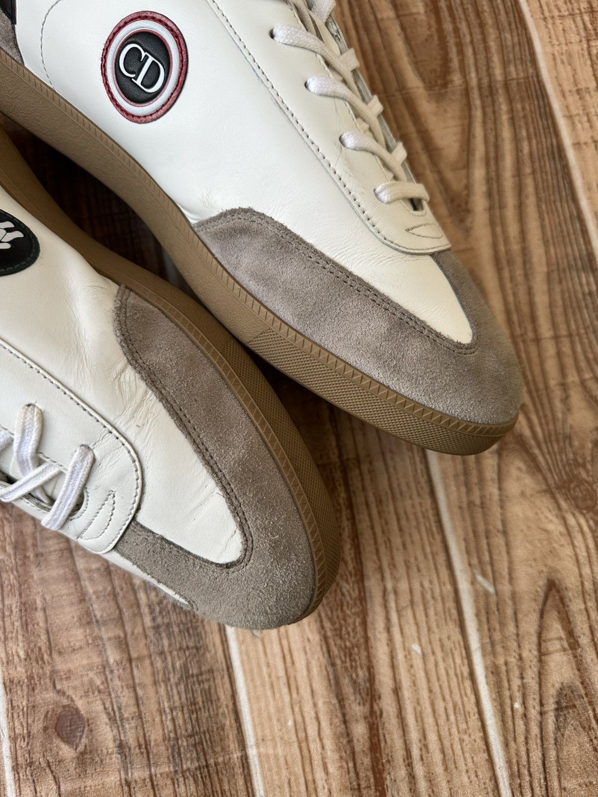 Dior Kim Jones Dior B01 White/Gum Patch Logo Sneaker Size US 10 / EU 43 - 11 Thumbnail