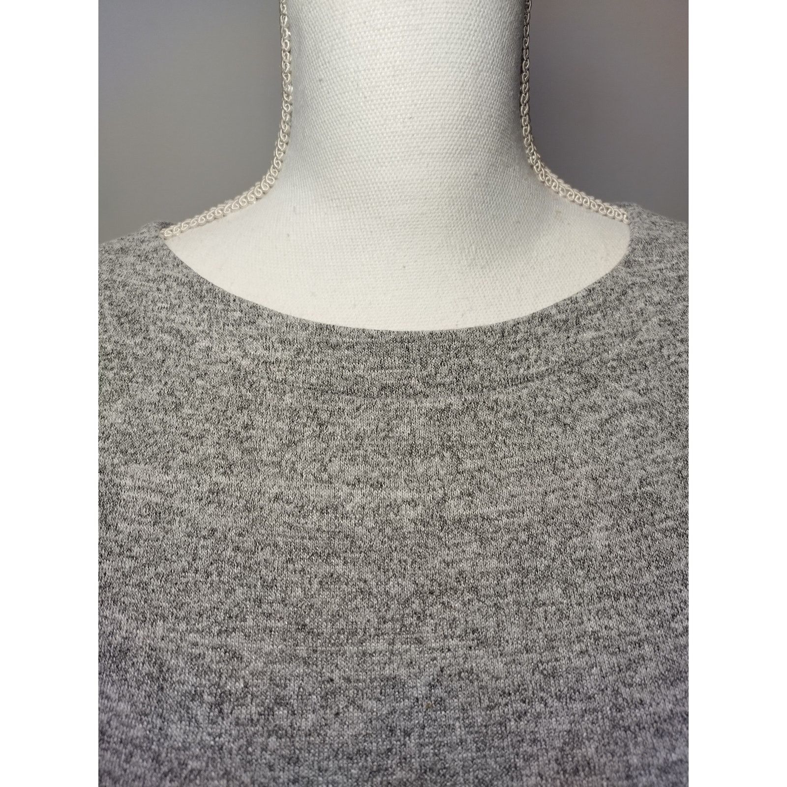 Banana Republic Banana Republic Women Crisscross Tie Sweater Lg Sleeve Gray Size S / US 4 / IT 40 - 5 Thumbnail