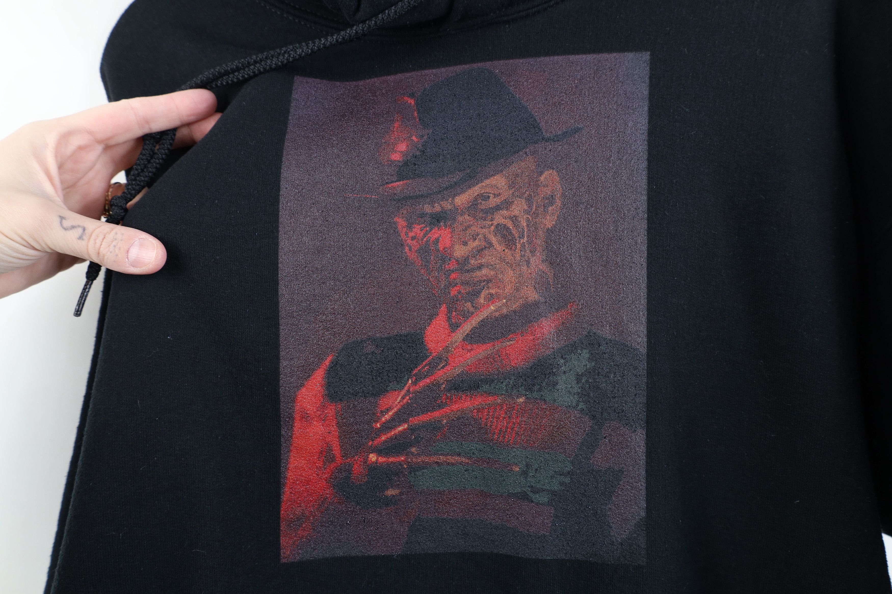Vintage Vintage 90s Y2K Freddy Krueger Halloween Hoodie Sweatshirt Size US M / EU 48-50 / 2 - 4 Thumbnail
