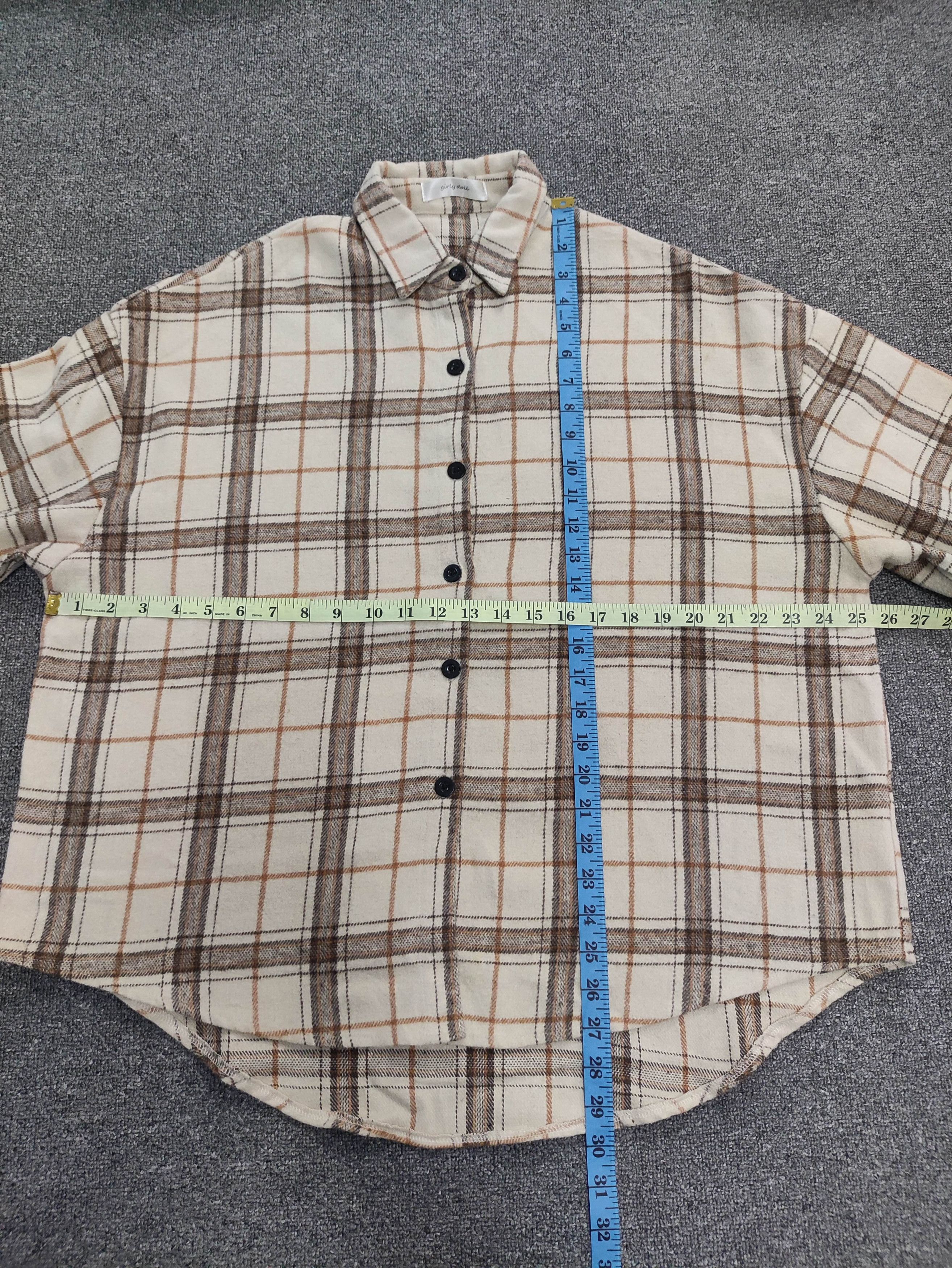 Vintage Vintage Girly Doll Japanese Brand Shirt Button Up LongSleeve Size XL / US 12-14 / IT 48-50 - 7 Thumbnail
