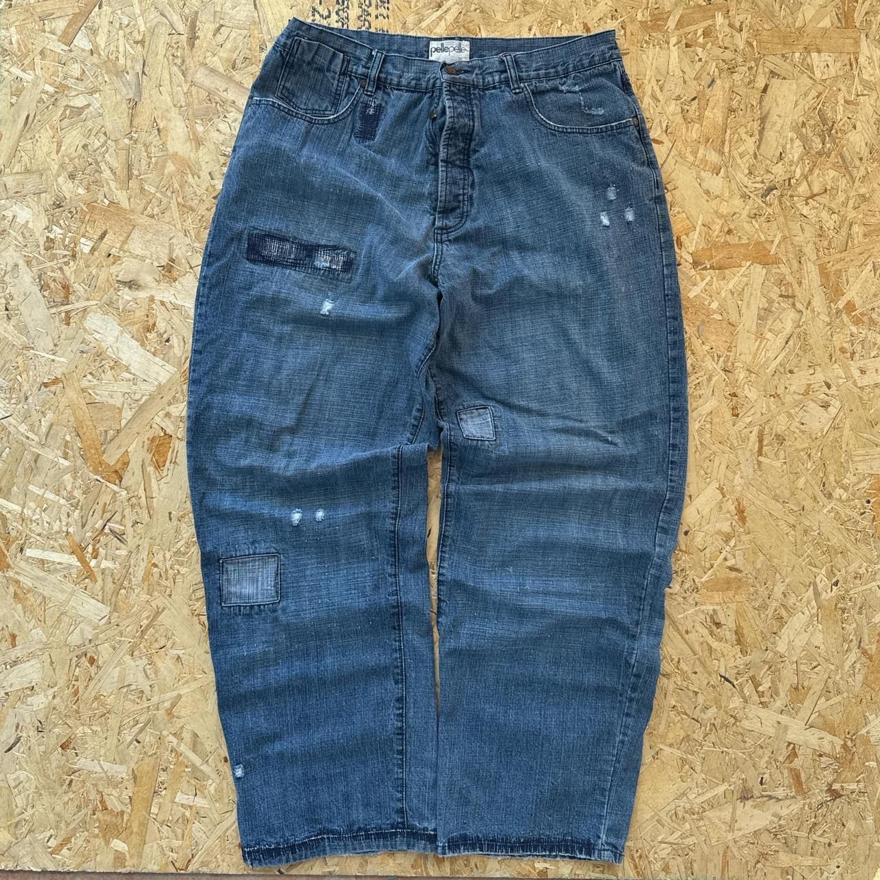 Pelle Pelle × Vintage Vintage Y2k Pelle Pelle Jeans Size US 38 / EU 54 - 1 Thumbnail