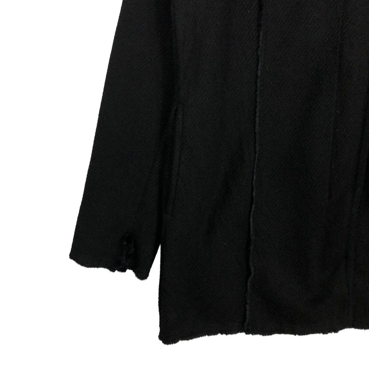 Comme Ca Ism 🔥Rich Black Iconic Wool Long Jacket Comme Ca Ism Japan Size US M / EU 48-50 / 2 - 5 Thumbnail