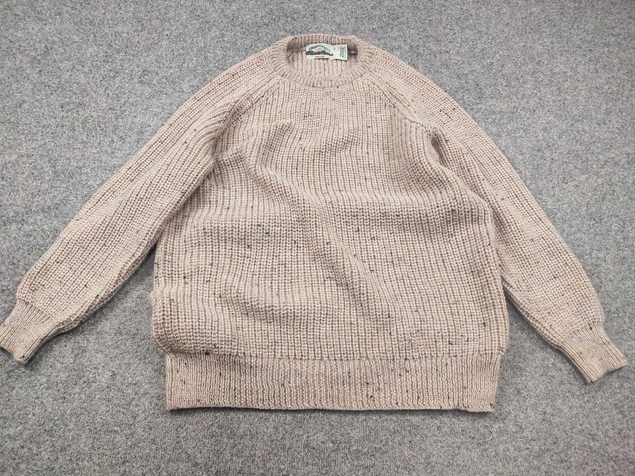 Aran Crafts Vintage Aran Crafts Sweater Irish Wool Cable Knit Fisherman Size US XL / EU 56 / 4 - 4 Thumbnail