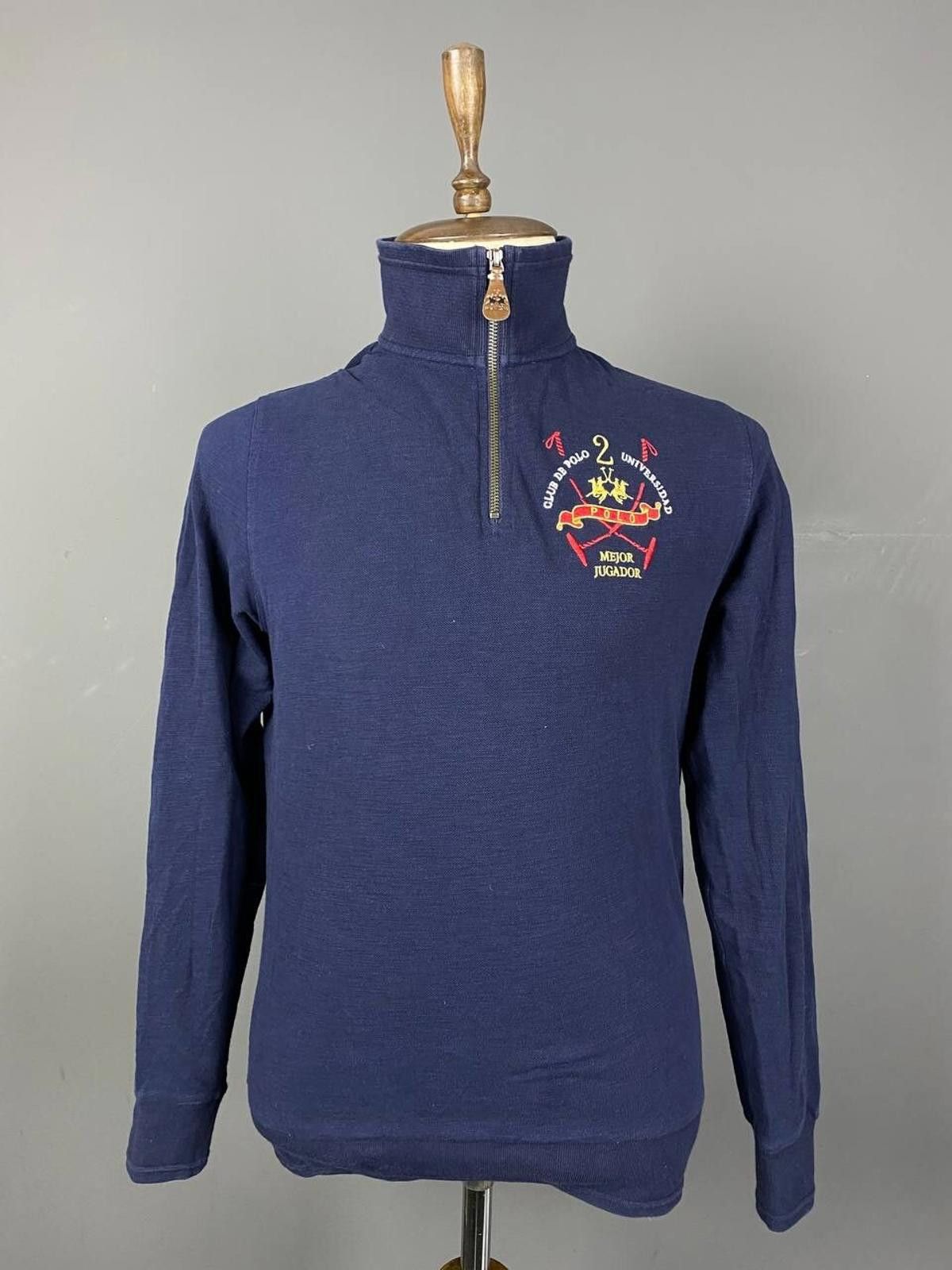 La Martina La Martina Buenos Aires Blue Mejor Jugador Sweater Size S Size US S / EU 44-46 / 1 - 1 Thumbnail