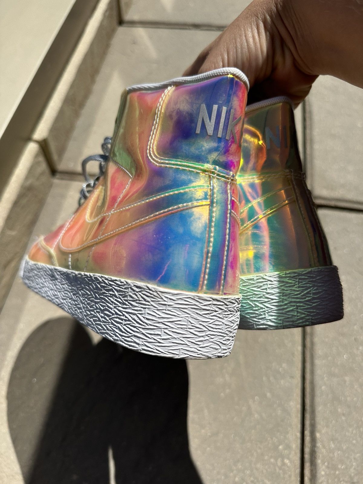 Nike Nike blazer iridescent holographic chameleon Size US 7.5 / IT 37.5 - 15 Thumbnail