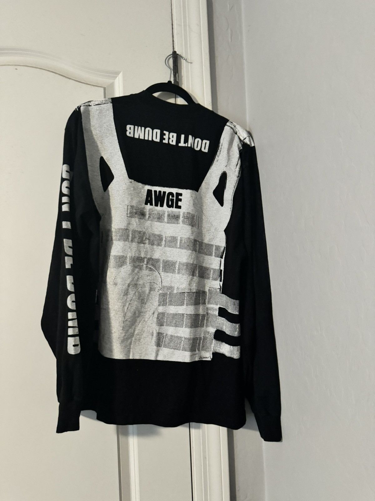 AWGE ASAP Rocky AWGE “don't be dumb” long sleeve | Grailed