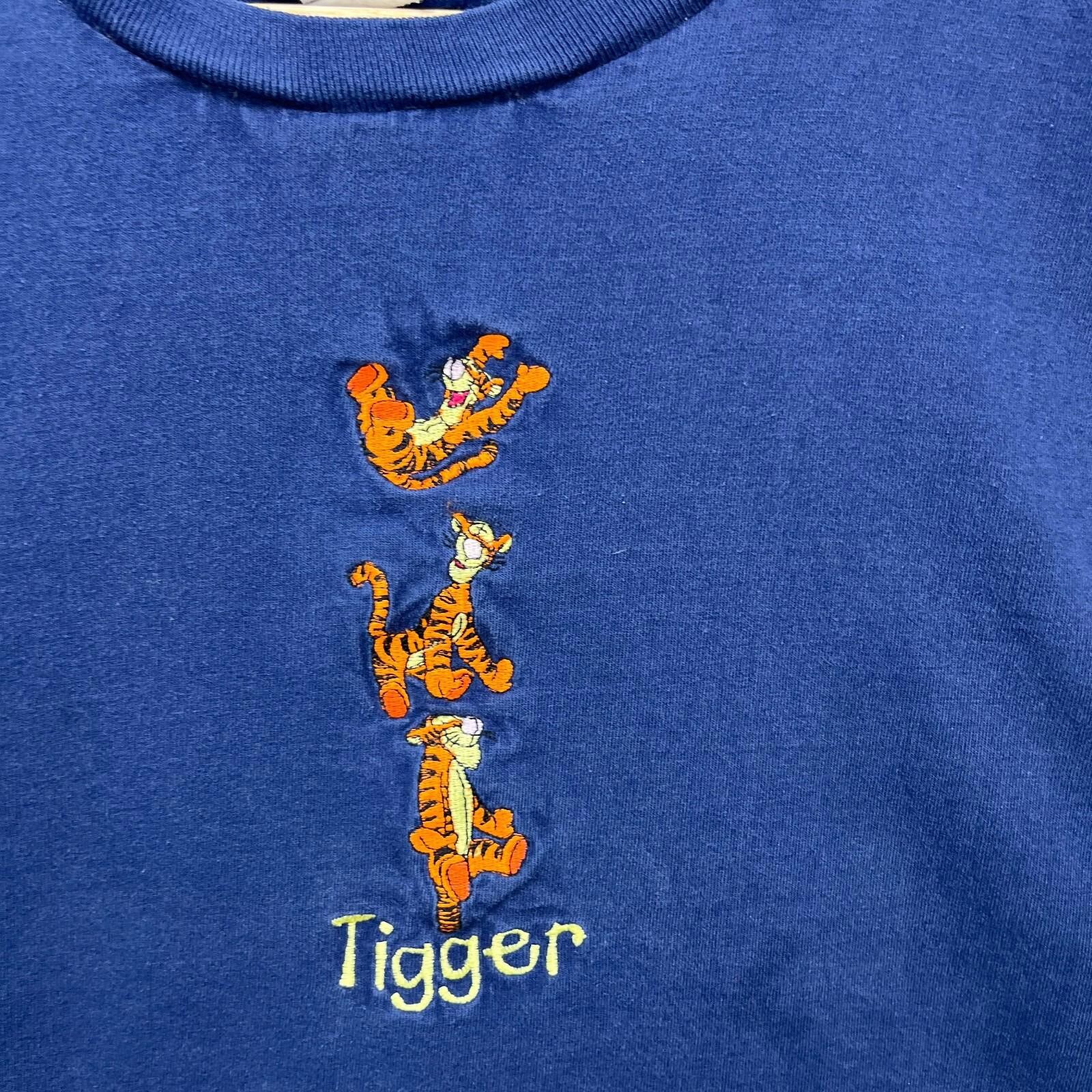 Disney Vintage 90s Tigger Winnie The Pooh Disney T-Shirt 2XL Size US XXL / EU 58 / 5 - 3 Thumbnail