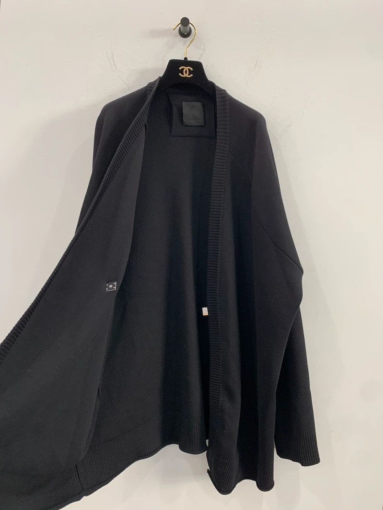 Givenchy Givenchy New mmw Silver Buckle Black Wool Cardigan Size US L / EU 52-54 / 3 - 4 Thumbnail