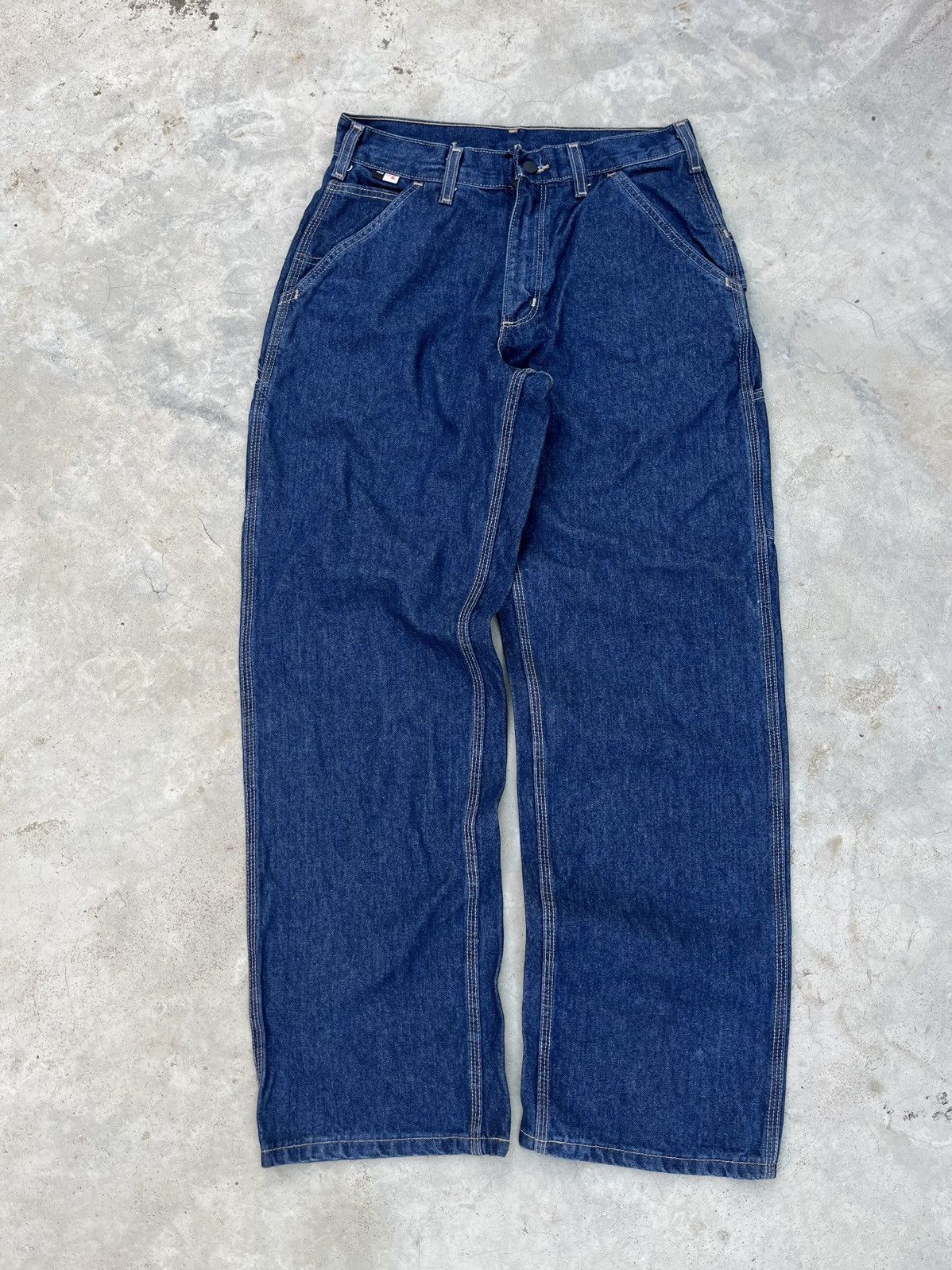 Carhartt FLAME RESISTANT CARHARTT DENIM 🔥 Size US 32 / EU 48 - 4 Thumbnail