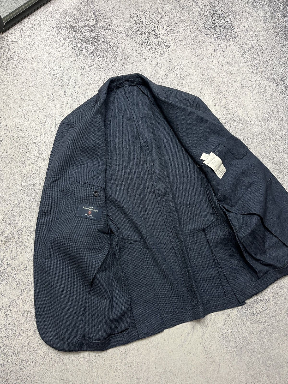 Ermenegildo Zegna Ermenegildo Zegna Traveller Wool Blazer Jacket Size US S / EU 44-46 / 1 - 9 Thumbnail