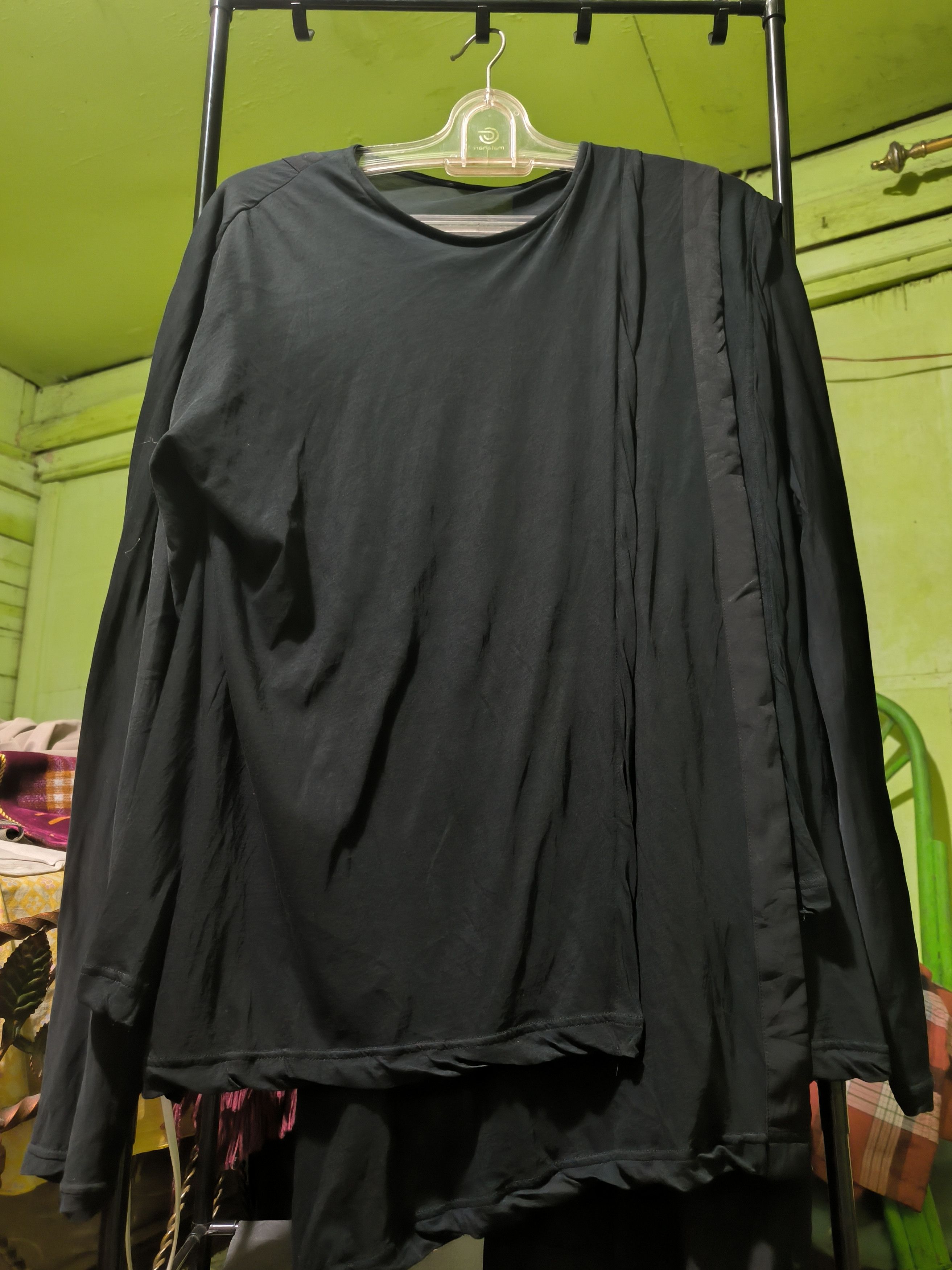 Yohji Yamamoto Yohji Yamamoto Assymetrical Multi Layered Long Sleeve Size US L / EU 52-54 / 3 - 1 Thumbnail