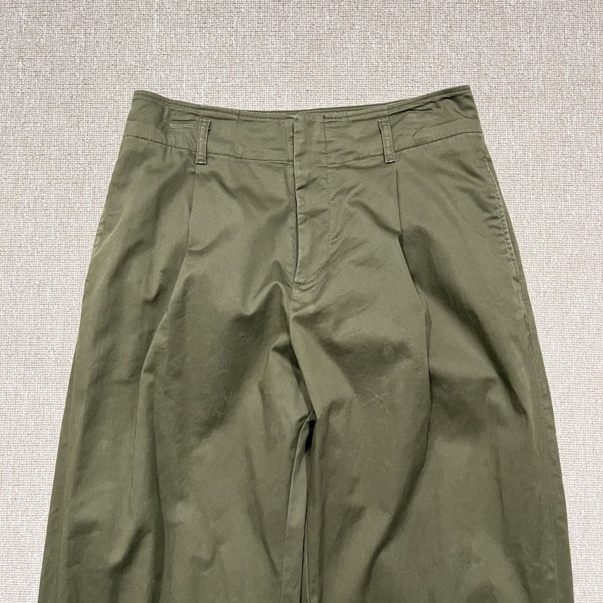 Japanese Brand Uniqlo Baggy Loose Pant Best Fit Size US 27 - 3 Thumbnail