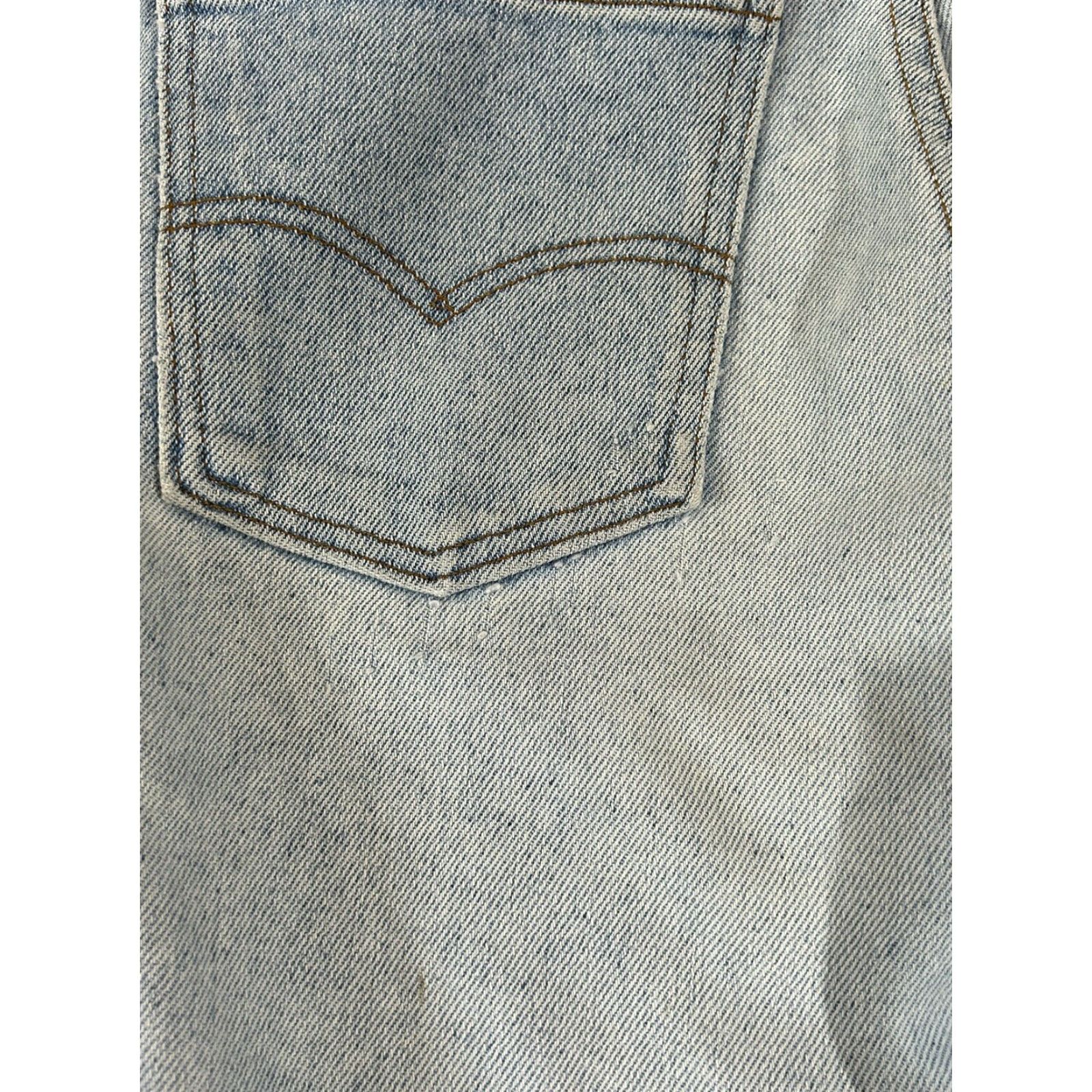 Levi's VINTAGE Levi’s Silver Medal Jeans Mens Regular 32 Blue Denim 26in 90s USA Skateboard Straight Pockets Size US 32 / EU 48 - 5 Thumbnail