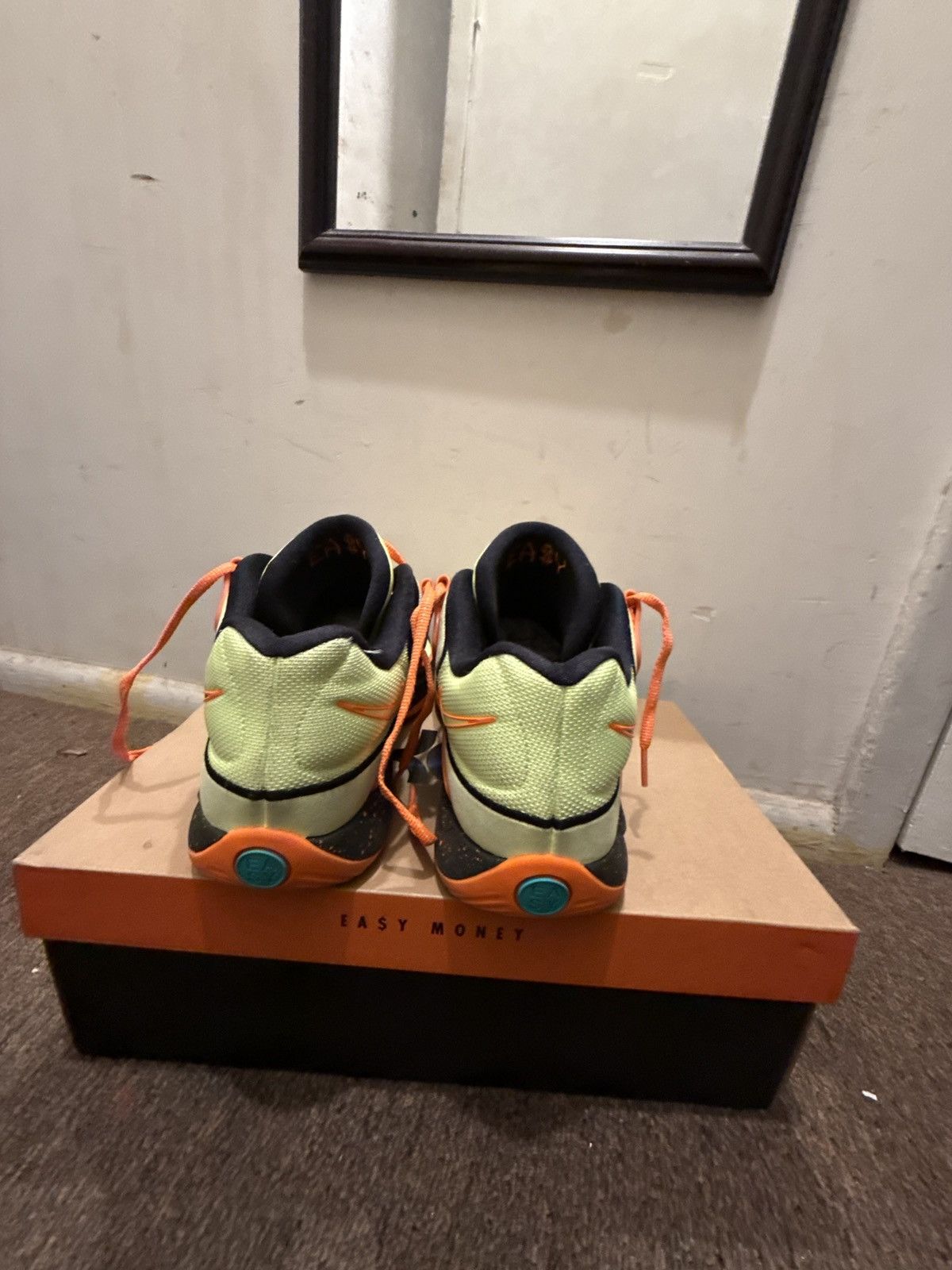 Nike Nike KD 18 Clear Jade liquid Lime Size US 12 / EU 45 - 6 Thumbnail