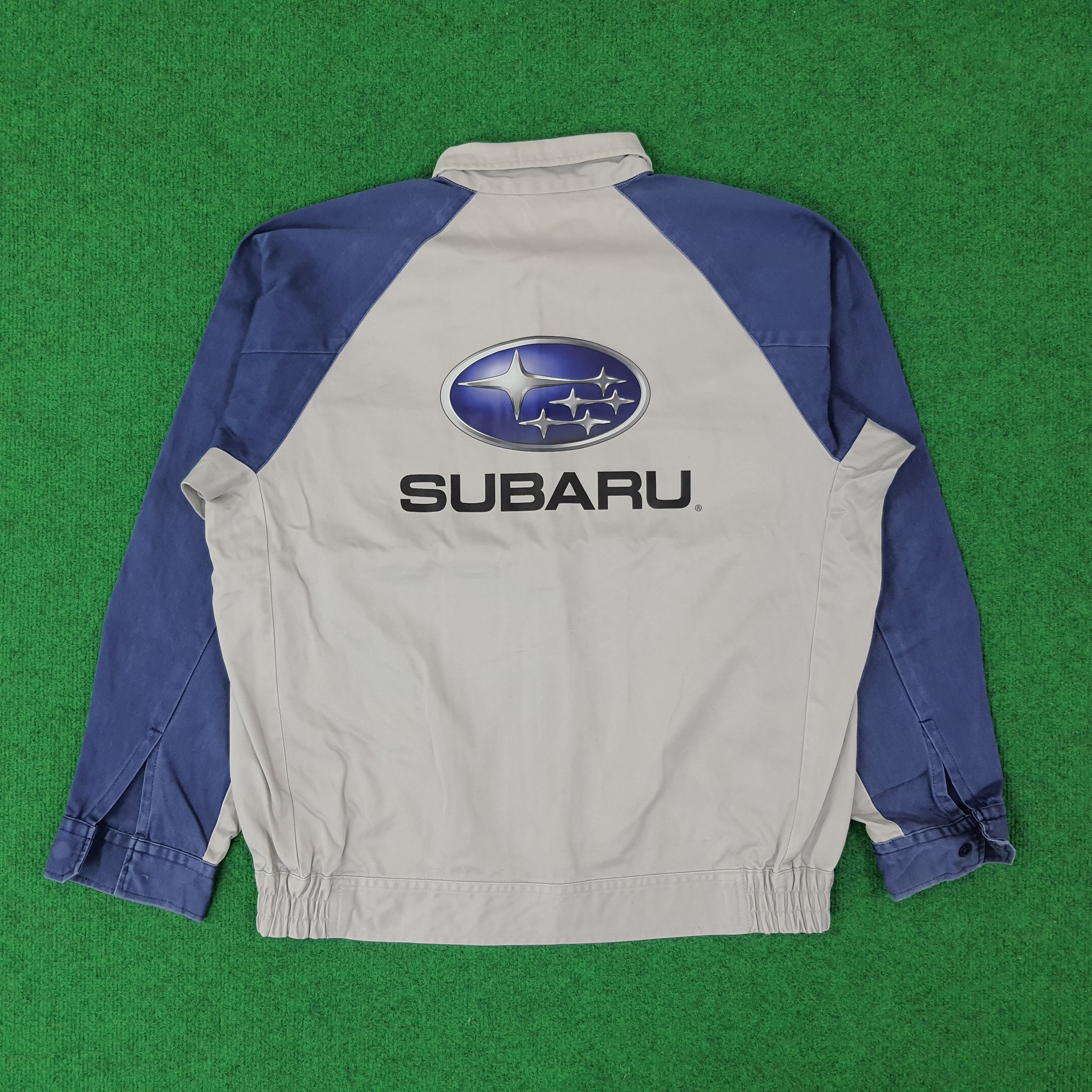 Japanese Brand Vintage SUBARU Japan Motorsports Racing Jacket C246N17 Size US M / EU 48-50 / 2 - 1 Thumbnail