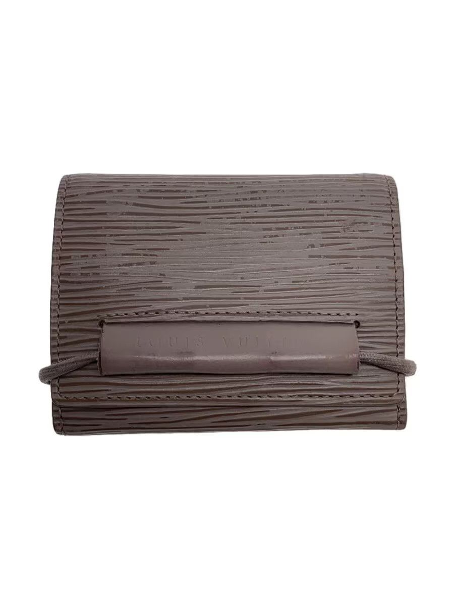Louis Vuitton Louis Vuitton Leather Coin Case Purple Size ONE SIZE - 1 Thumbnail