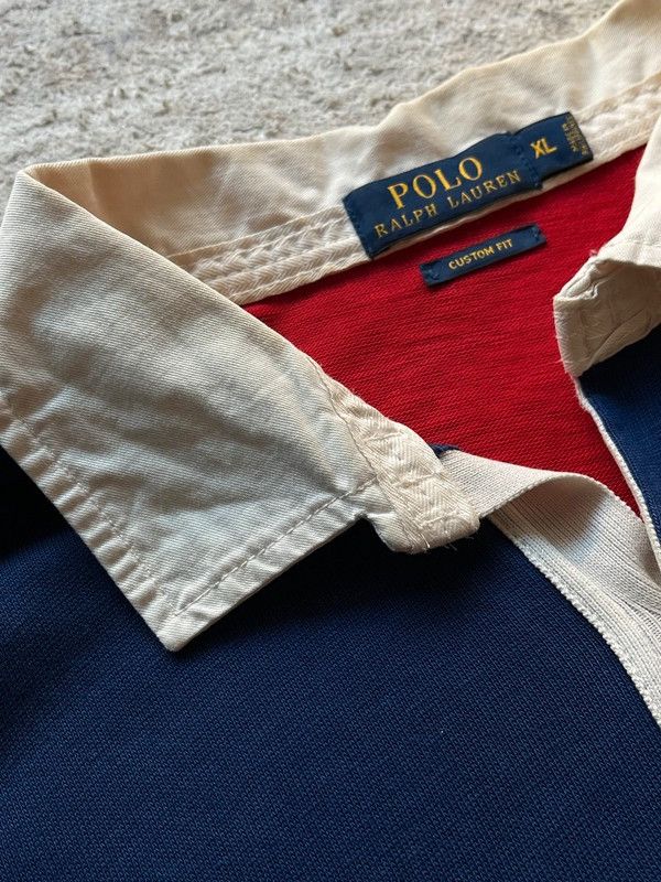 Polo Ralph Lauren Polo Ralph Lauren Sz XL Scribble Rugby Size US XL / EU 56 / 4 - 8 Thumbnail