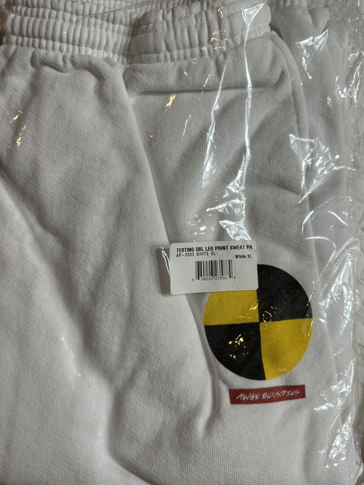 A$AP Rocky ASAP Rocky AWGE Testing Sweatpants- Brand New In Bag XL Size US 36 / EU 52 - 6 Thumbnail