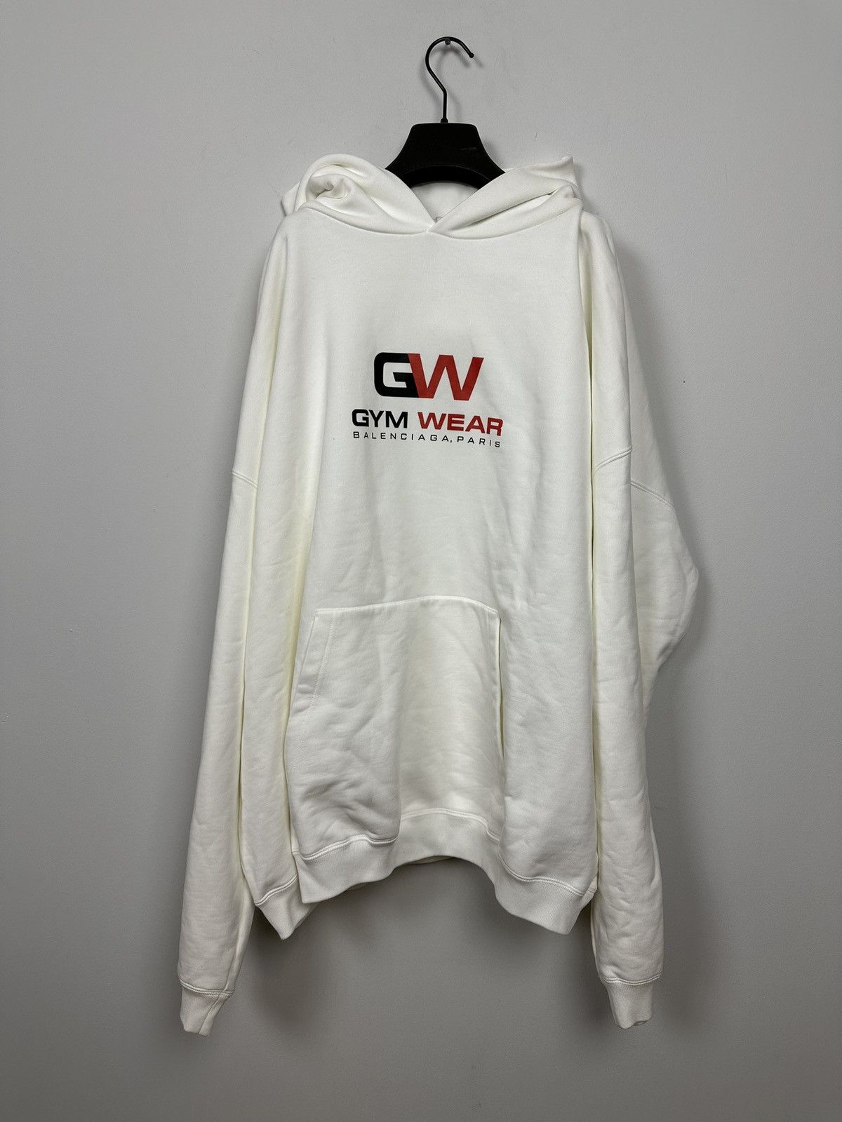 Balenciaga Oversized Gym Wear Hoodie Size US XL / EU 56 / 4 - 1 Thumbnail