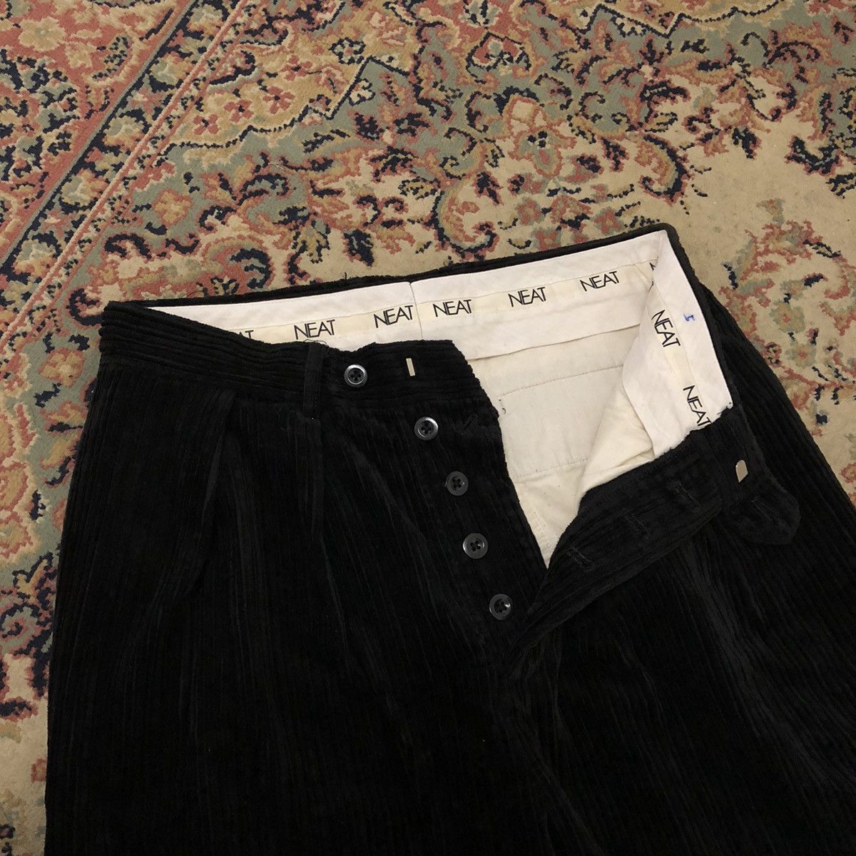 Designer NEAT Corduroy Pants Size US 31 - 3 Thumbnail