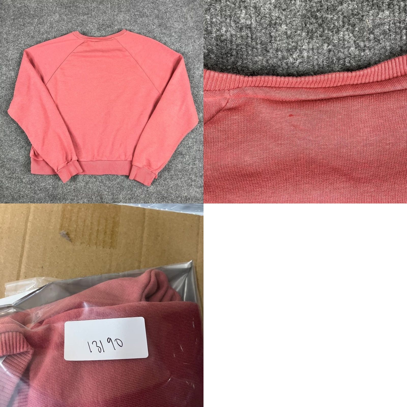 Puma Puma Sweatshirt Womens XL Pink Crewneck Long Sleeve Logo Pullover Athletic Womens XL Pink Crewneck Sweatshirt Size XL / US 12-14 / IT 48-50 - 8 Thumbnail