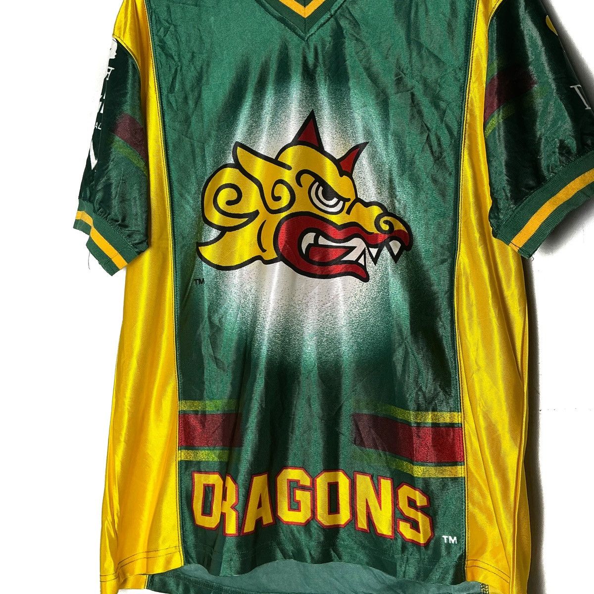 NFL Vintage 90s NFL X NUTMEG dragons barcelona Size US L / EU 52-54 / 3 - 2 Thumbnail