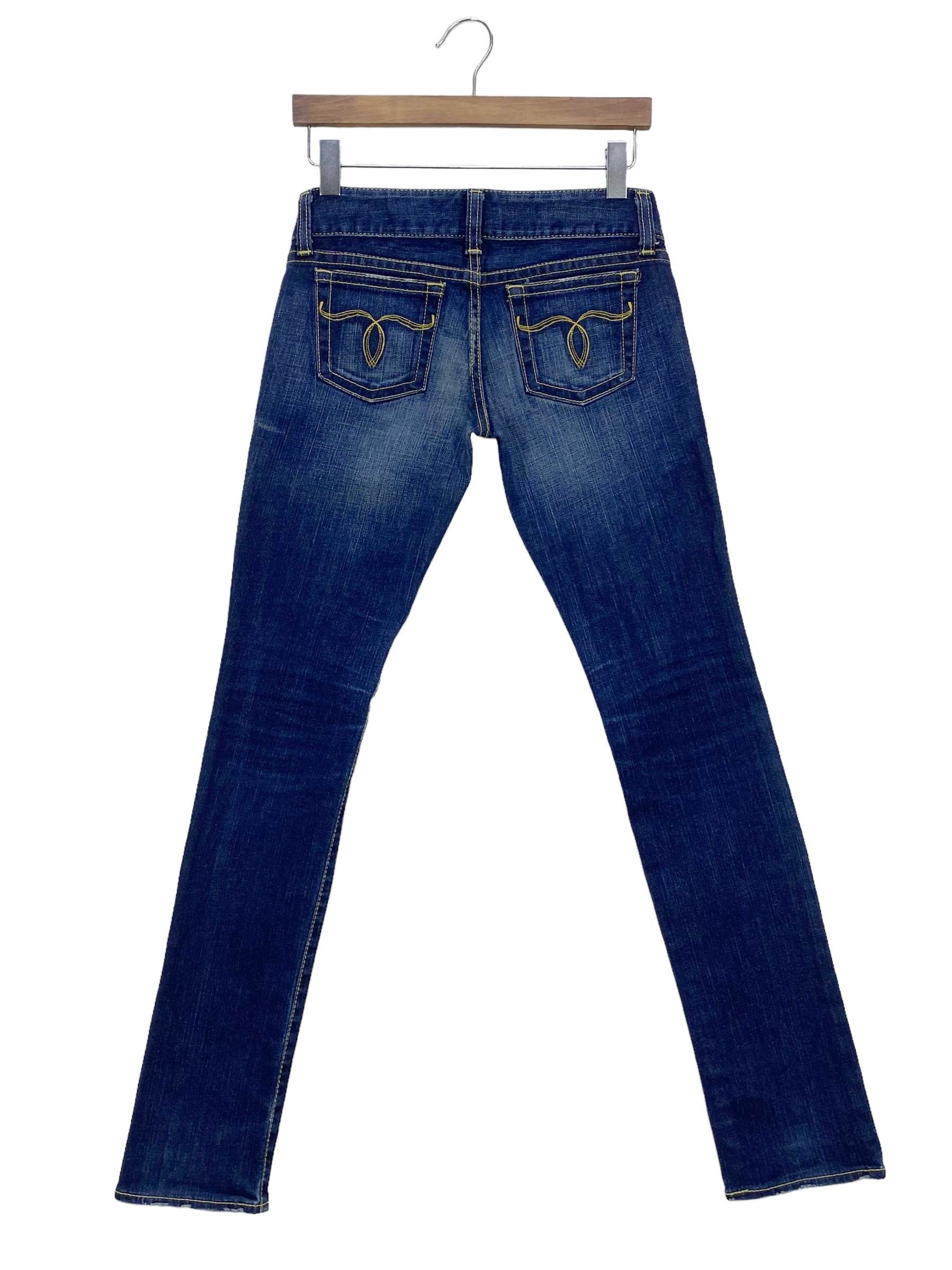 image of Moussy Japanese Slim Jeans Skinny Pants Made In Japan in Blue, Women's (Size 26)