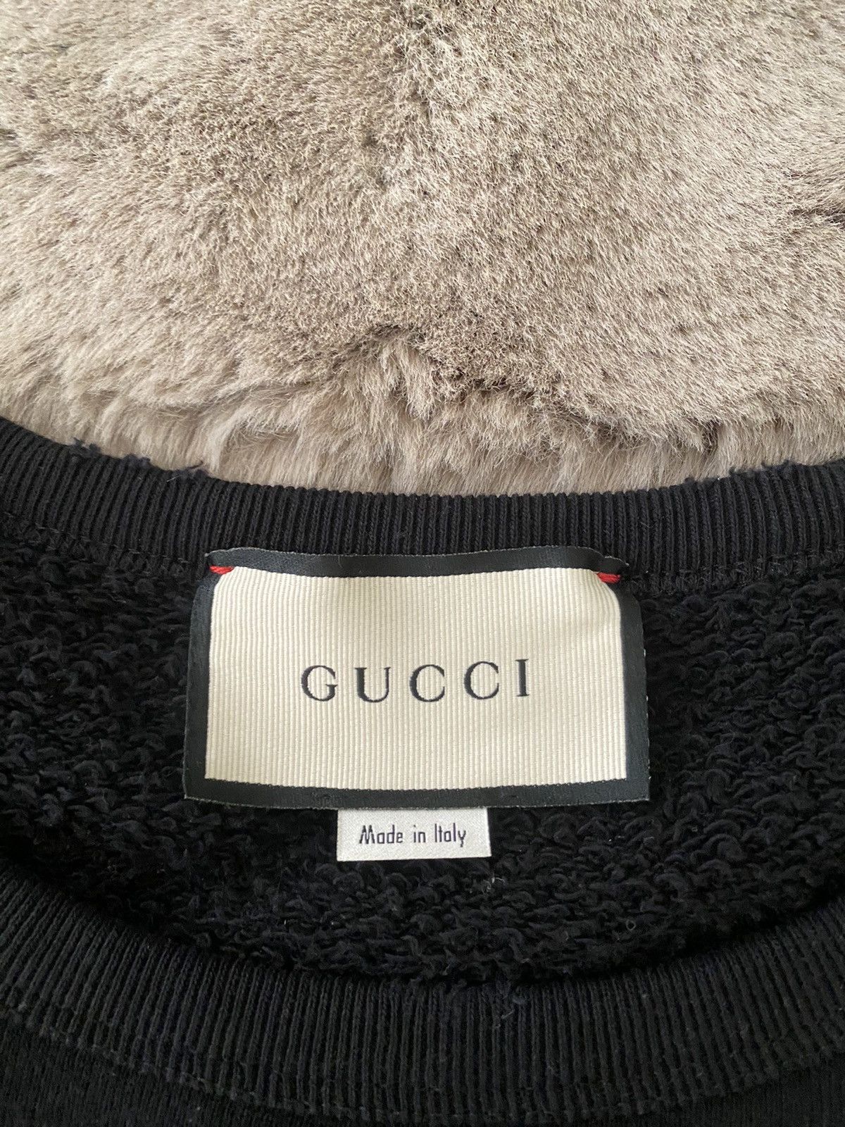 Gucci Gucci Logo Sweatshirt Black Size US L / EU 52-54 / 3 - 2 Thumbnail