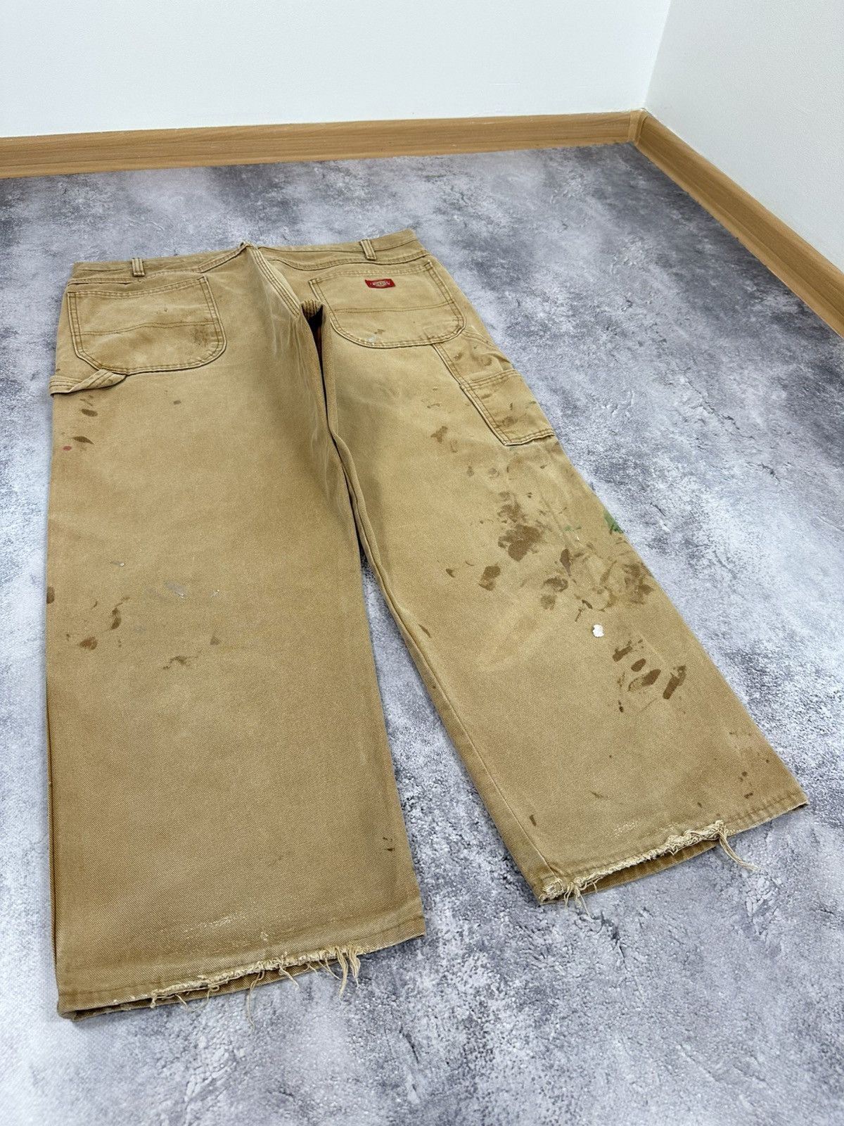 Dickies Vintage Dickies USA Trashed Carpenter Y2K Utility Work Pants Size US 40 / EU 56 - 3 Thumbnail