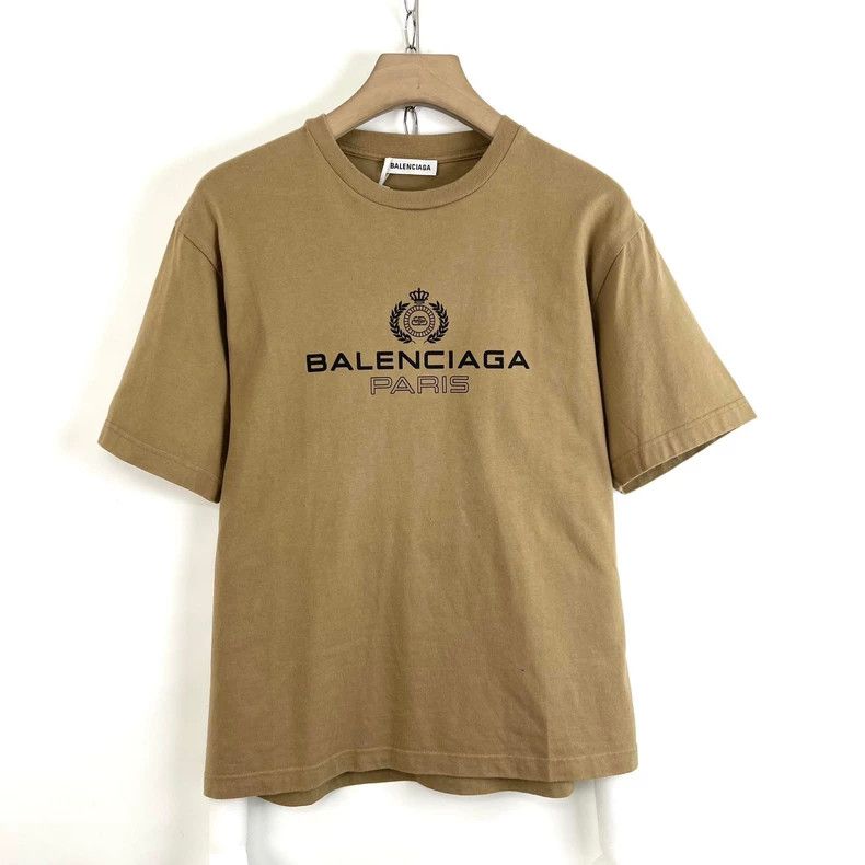 Balenciaga Balenciaga Brown crown wheat-ear short sleeve Size US XS / EU 42 / 0 - 4 Thumbnail