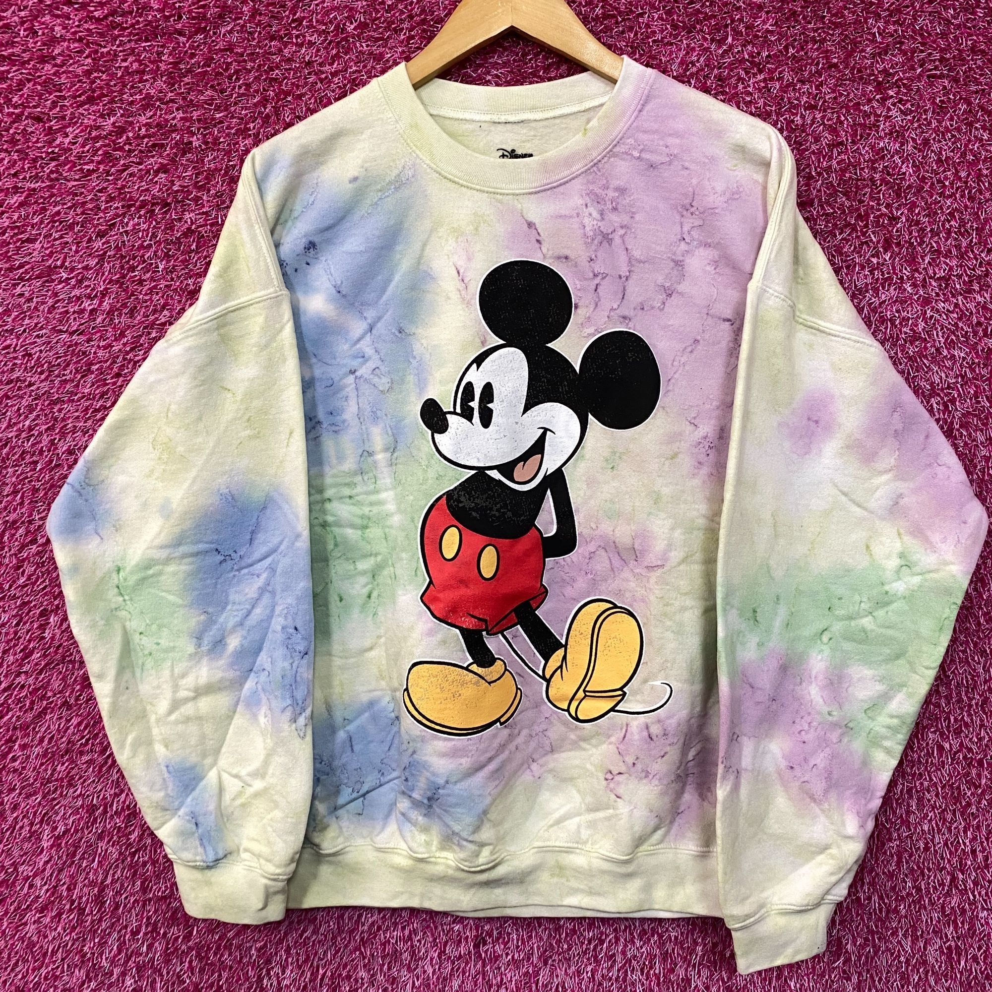 Disney Mickey Mouse Tiedye Crewneck size 1X Size US XL / EU 56 / 4 - 1 Thumbnail
